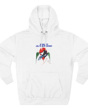 The Eagles on the Border Three-Panel Fleece Hoodie