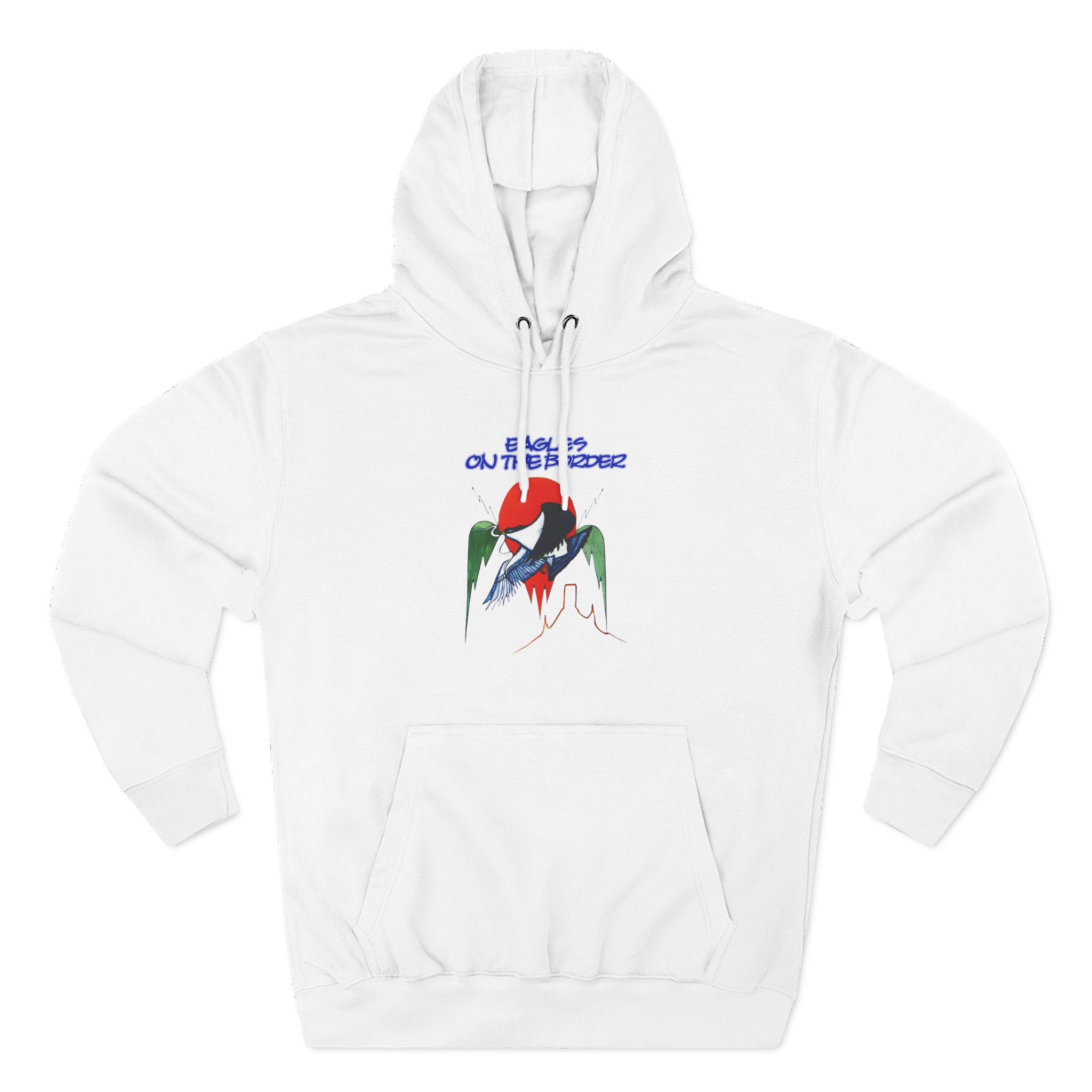 The Eagles on the Border Three-Panel Fleece Hoodie