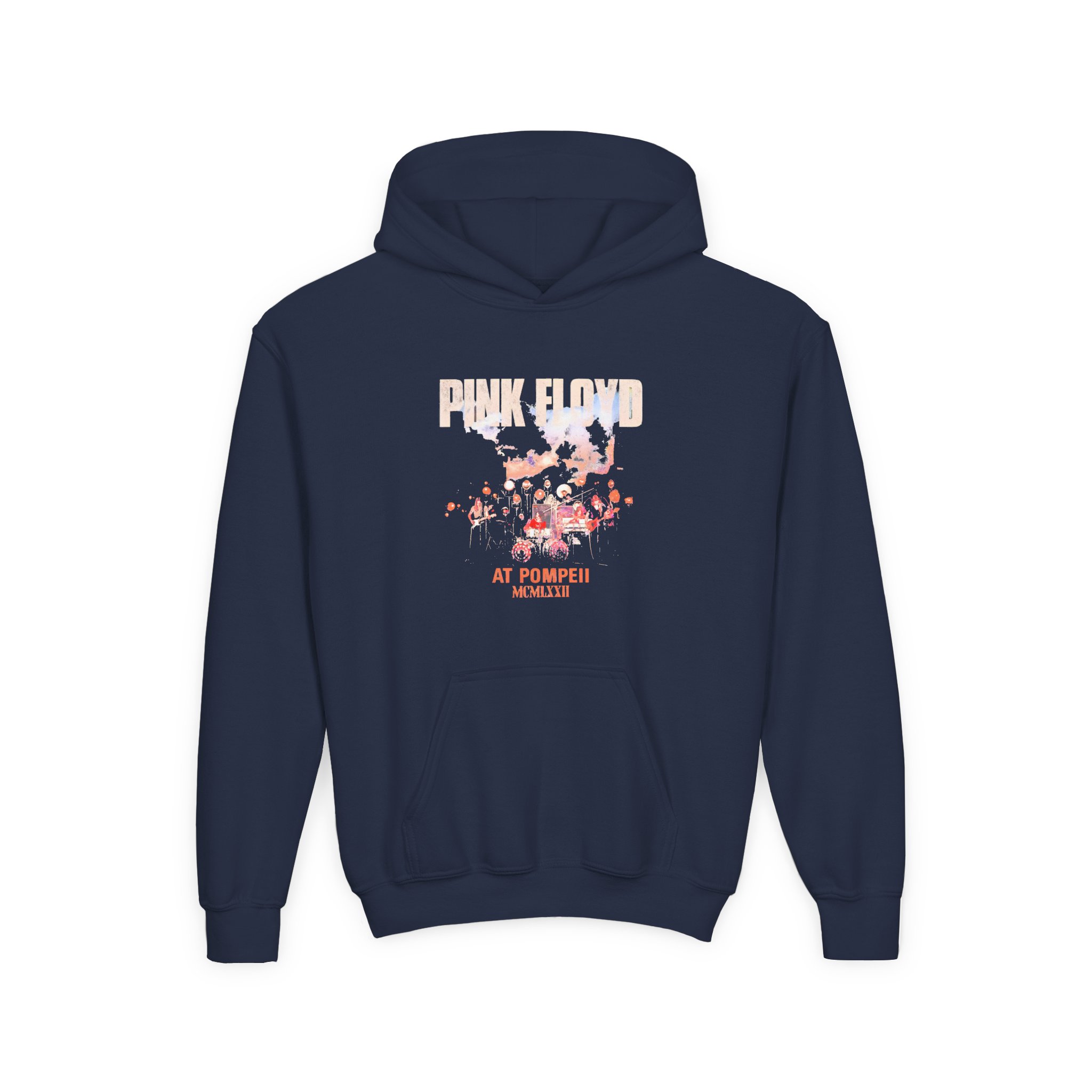 Pink Floyd Live At Pompeii Youth Heavy Blend Hooded Sweatshirt - Image 5