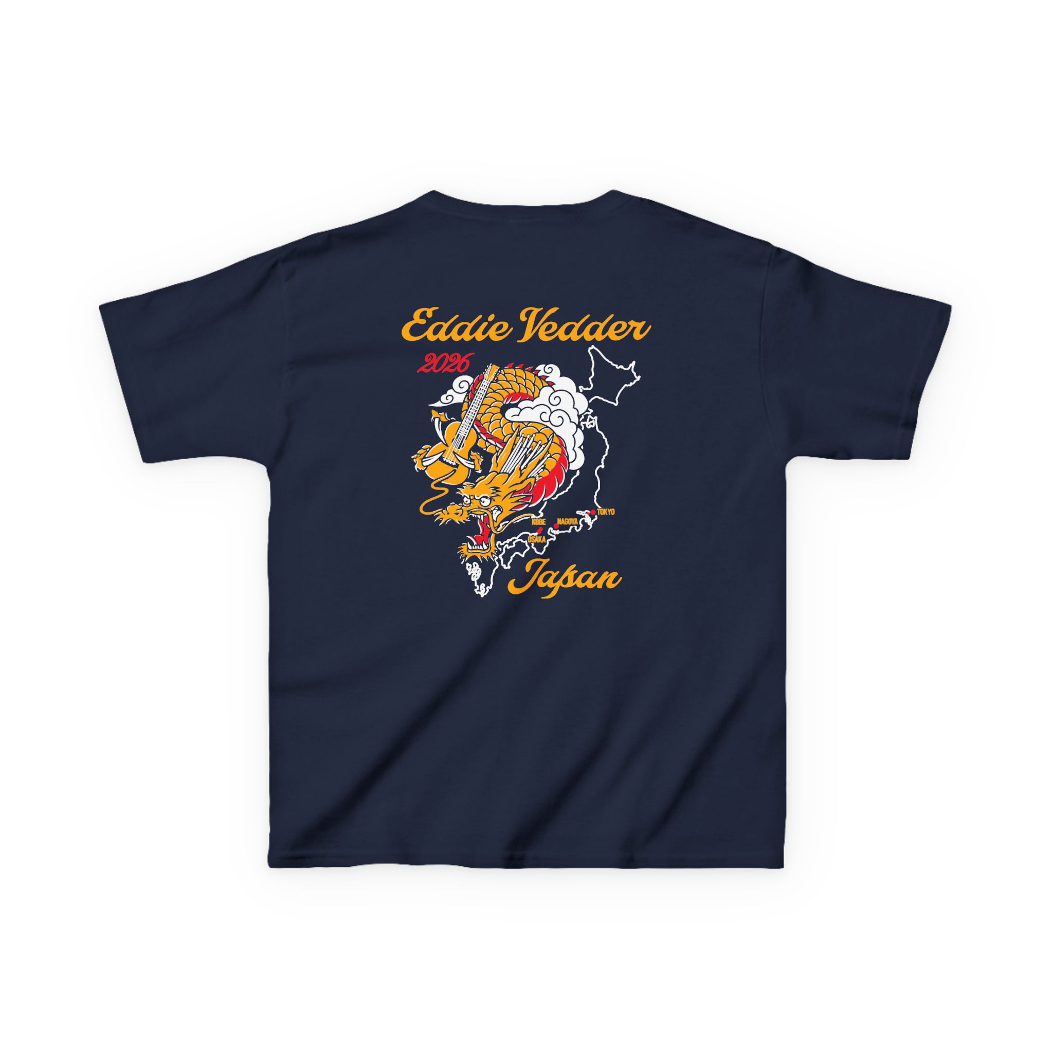 Eddie Vedder 2026 Tokyo Japan Kids Heavy Cotton™ Tee - Image 10