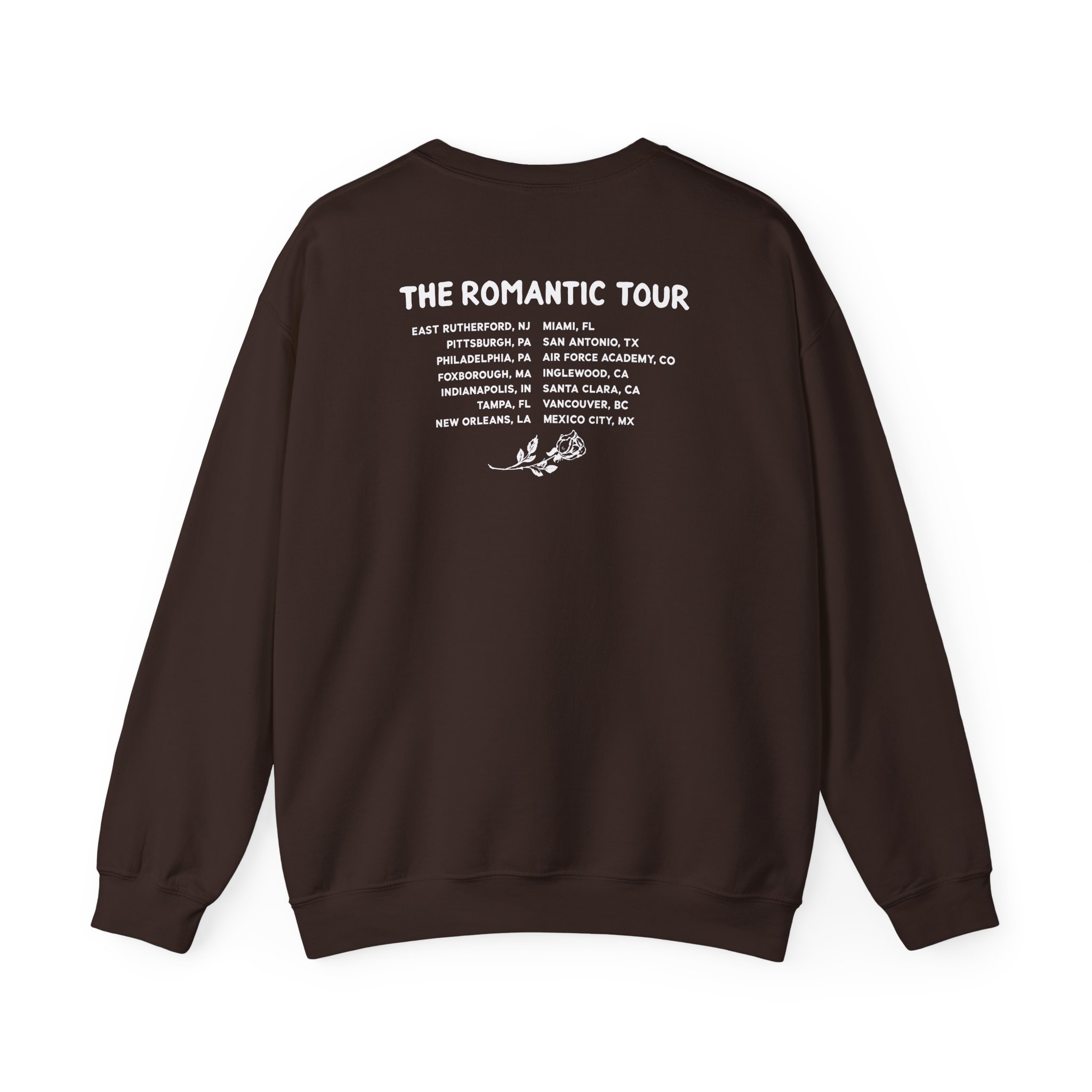 Bruno Mars the Romantic Tour Unisex Heavy Blend™ Crewneck Sweatshirt - Image 6