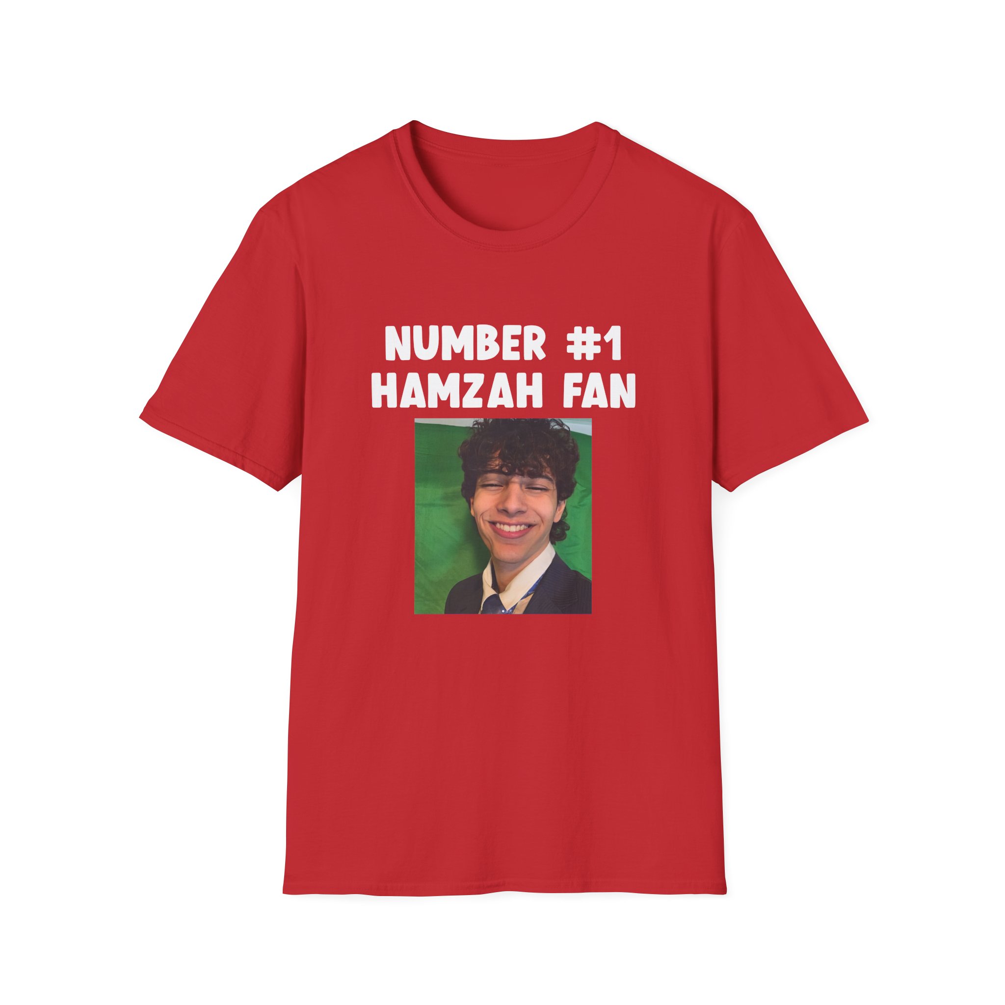 Hamza Slushynoobz Fan Unisex Softstyle T-Shirt - Image 23