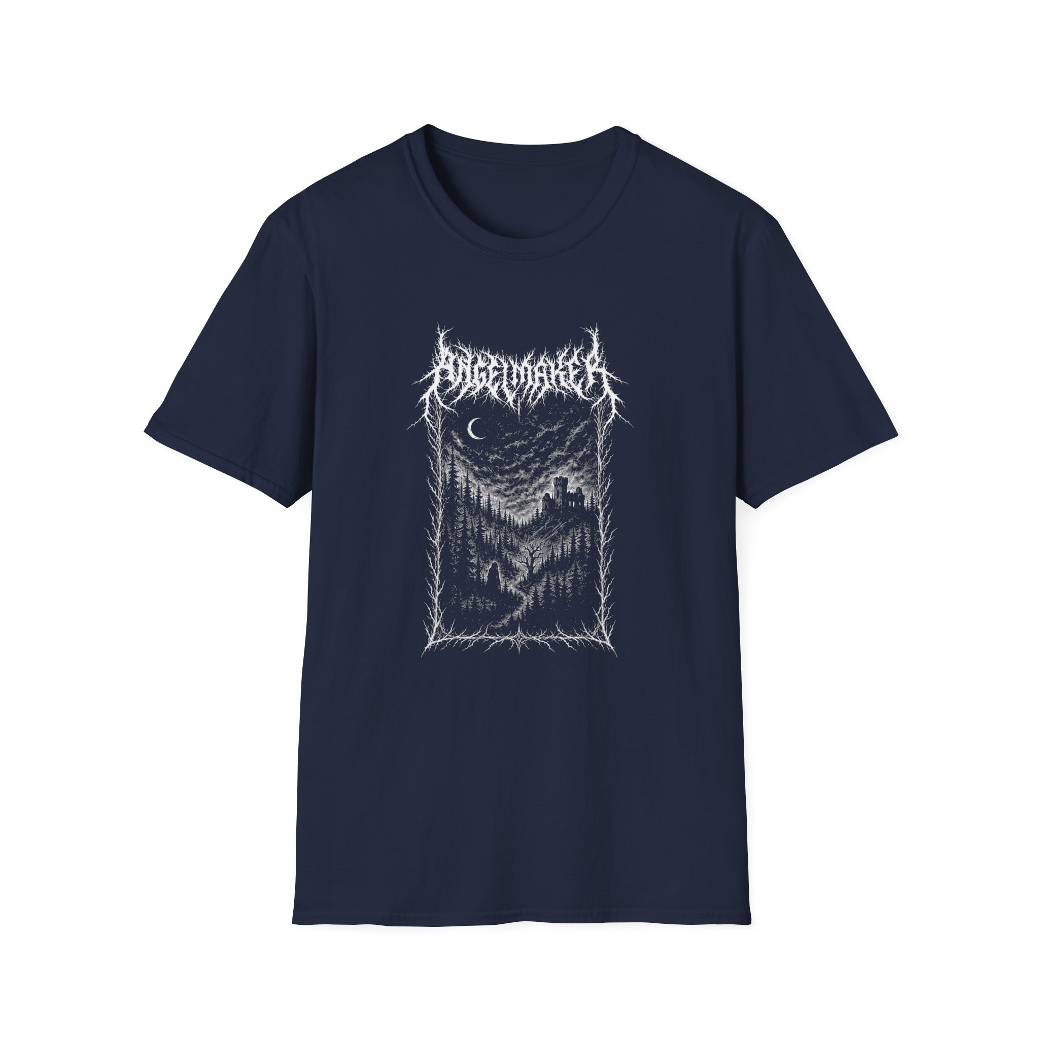 Angelmaker Coffin Unisex Softstyle T-Shirt - Image 13