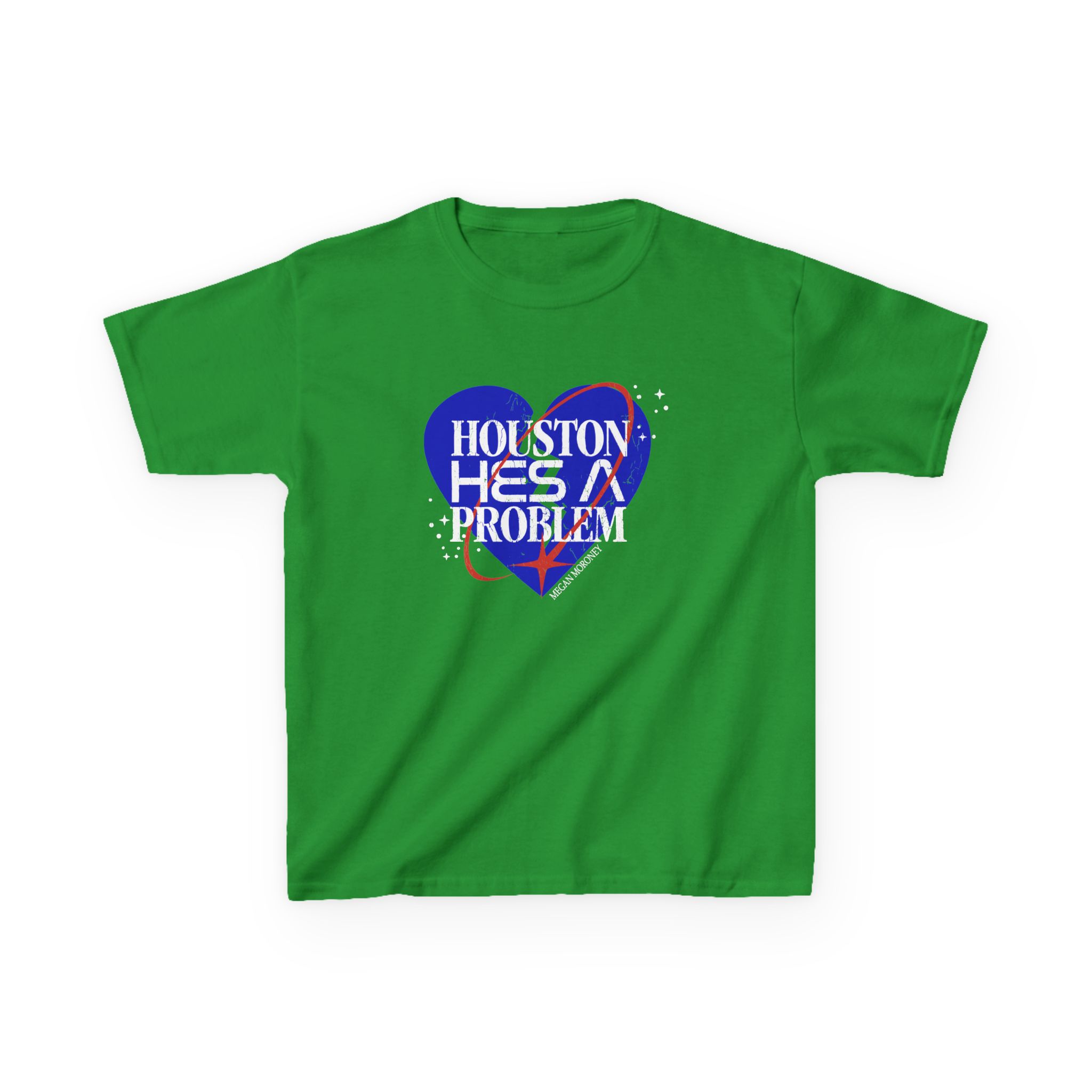 Megan Moroney Houston He's a Problem Kids Heavy Cotton™ Tee - Image 7