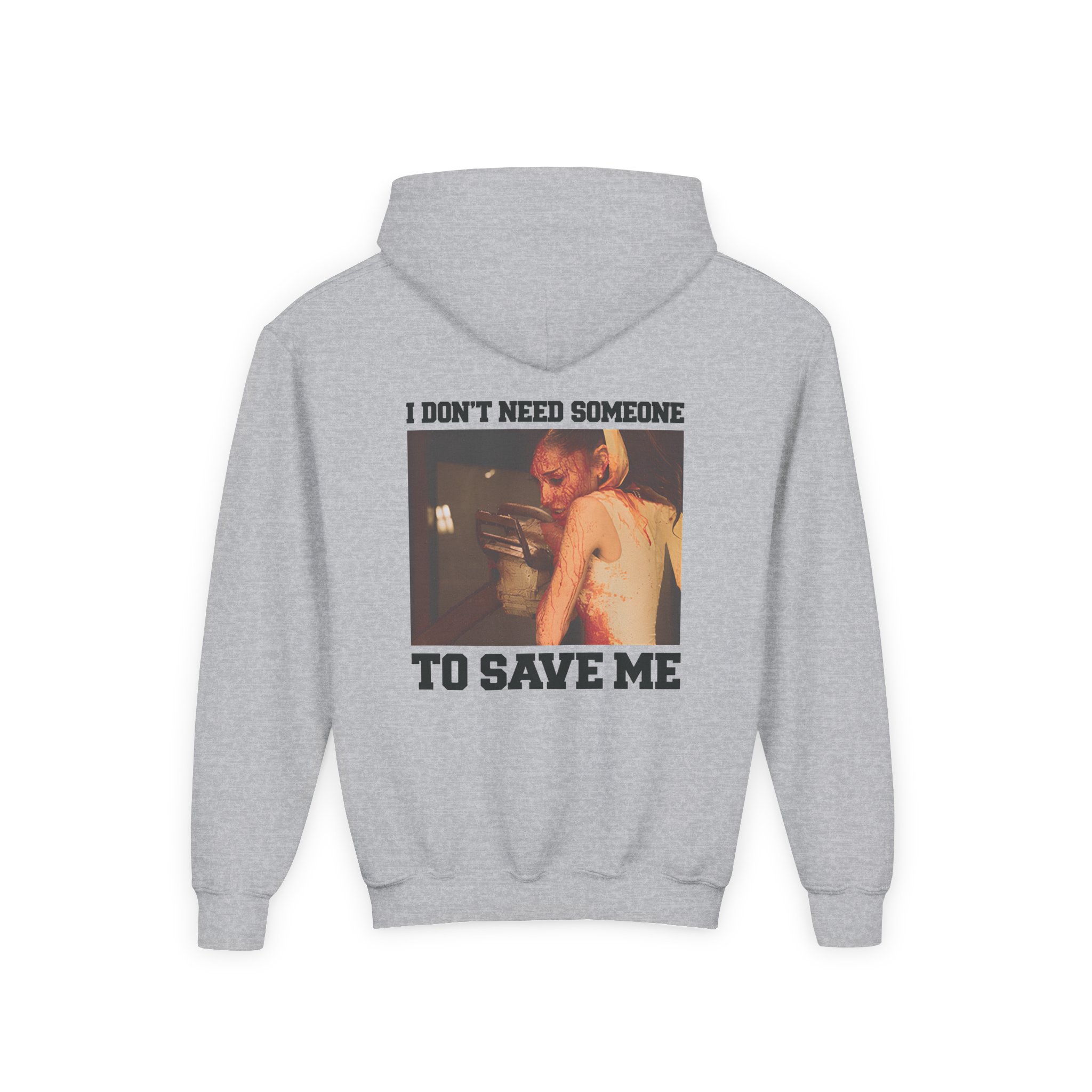 AG petal core Youth Heavy Blend Hooded Sweatshirt - Image 4