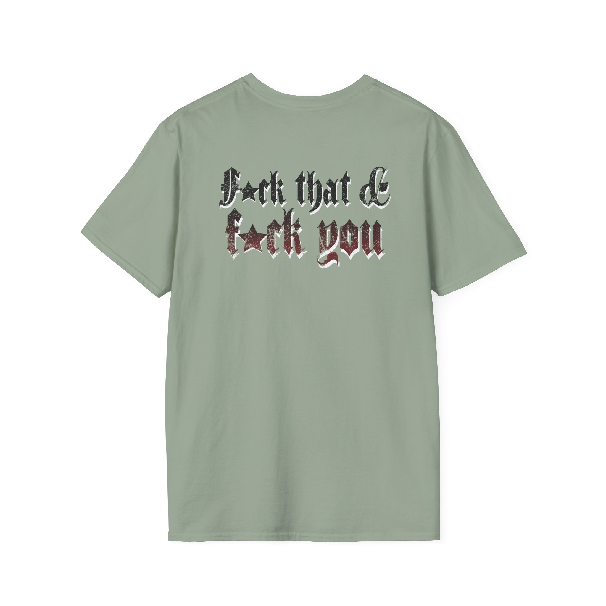 Hd F*ck You Unisex Softstyle T-Shirt - Image 12