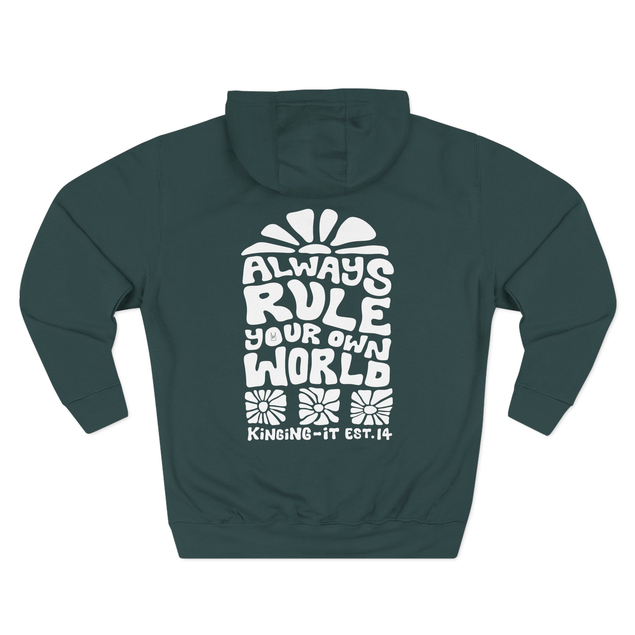 Kinging It Ryow Three-Panel Fleece Hoodie - Image 6