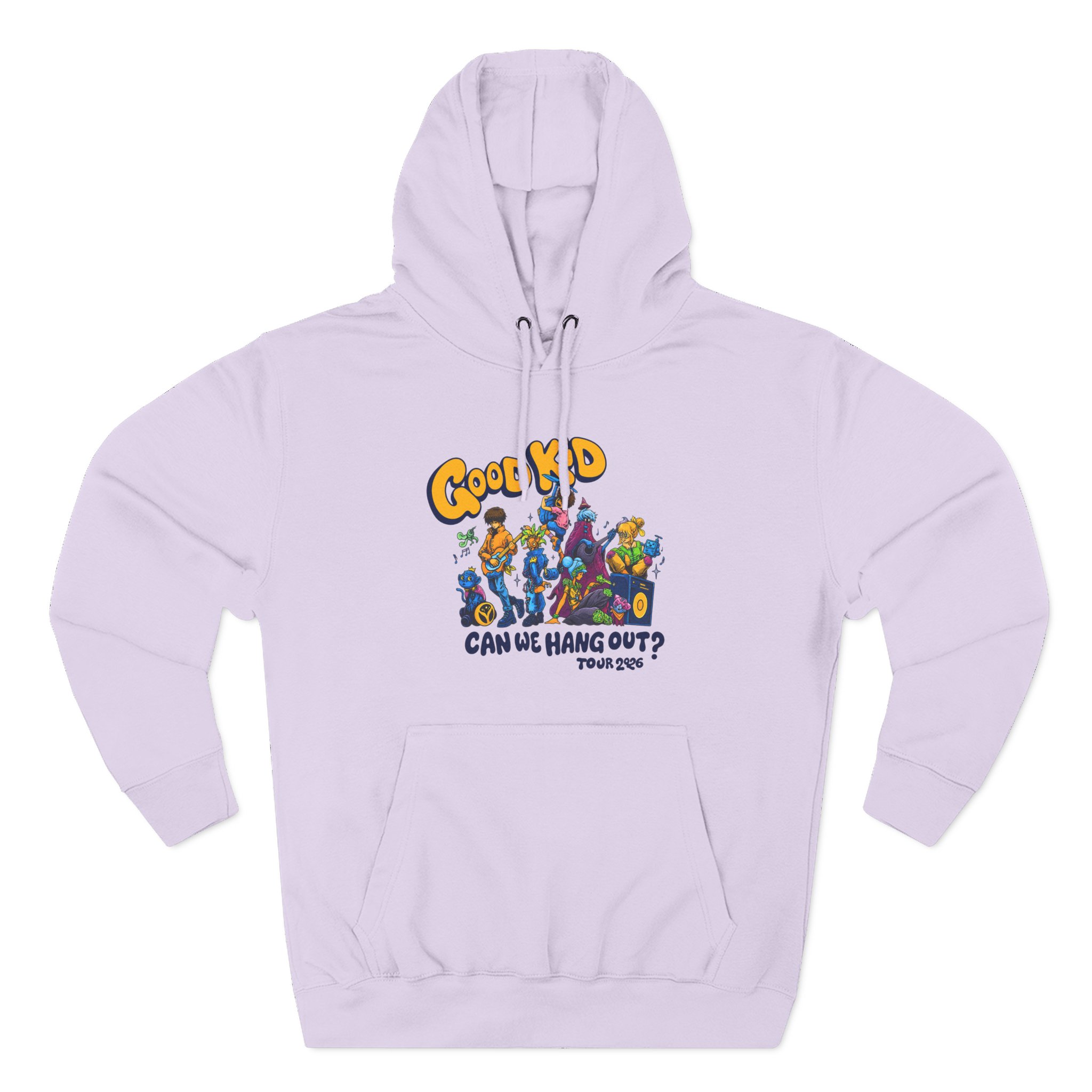 Good Kid Can We Hang Out Three-Panel Fleece Hoodie - Image 11