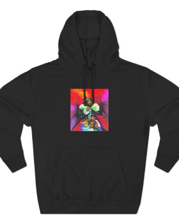 J Cole Three-Panel Fleece Hoodie