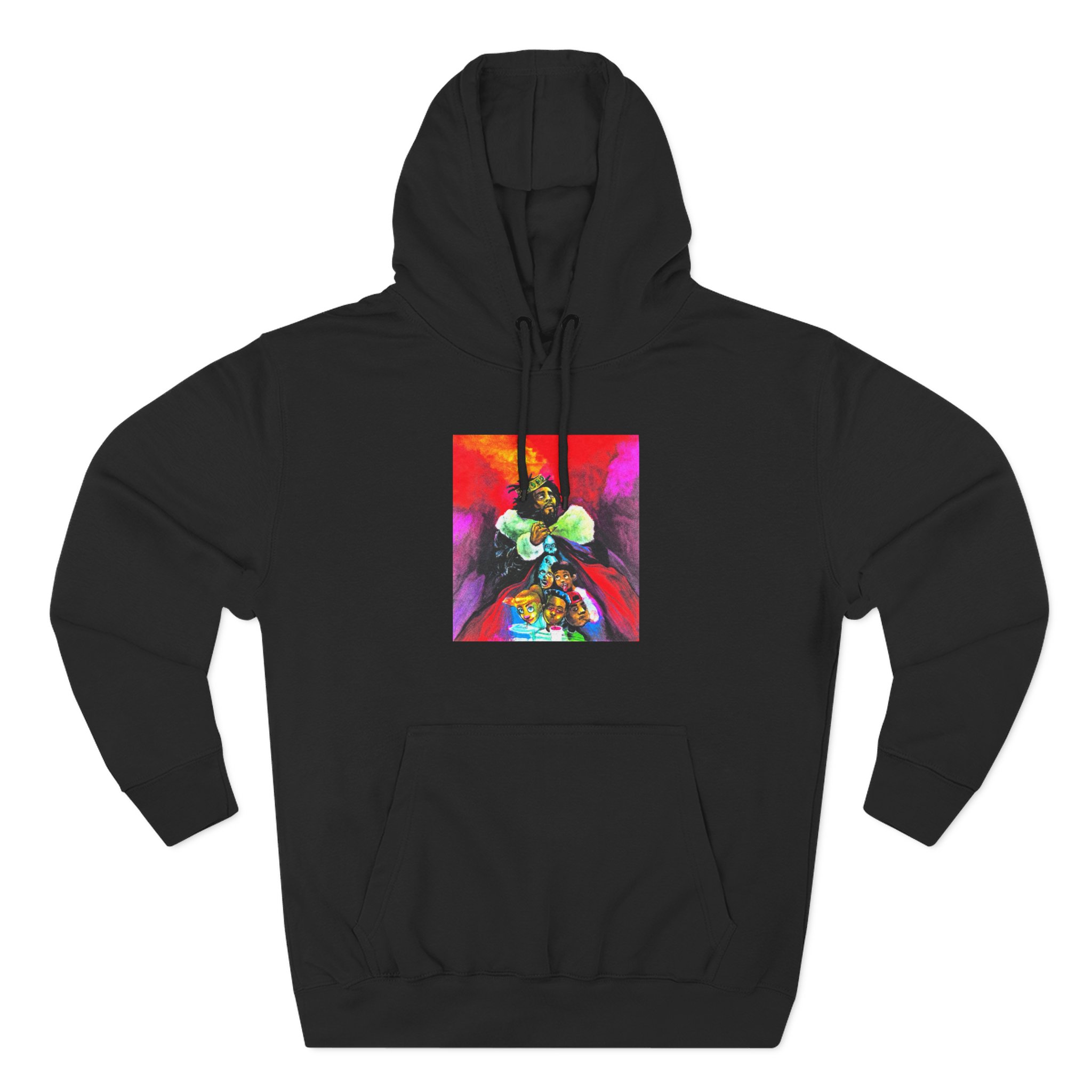 J Cole Three-Panel Fleece Hoodie