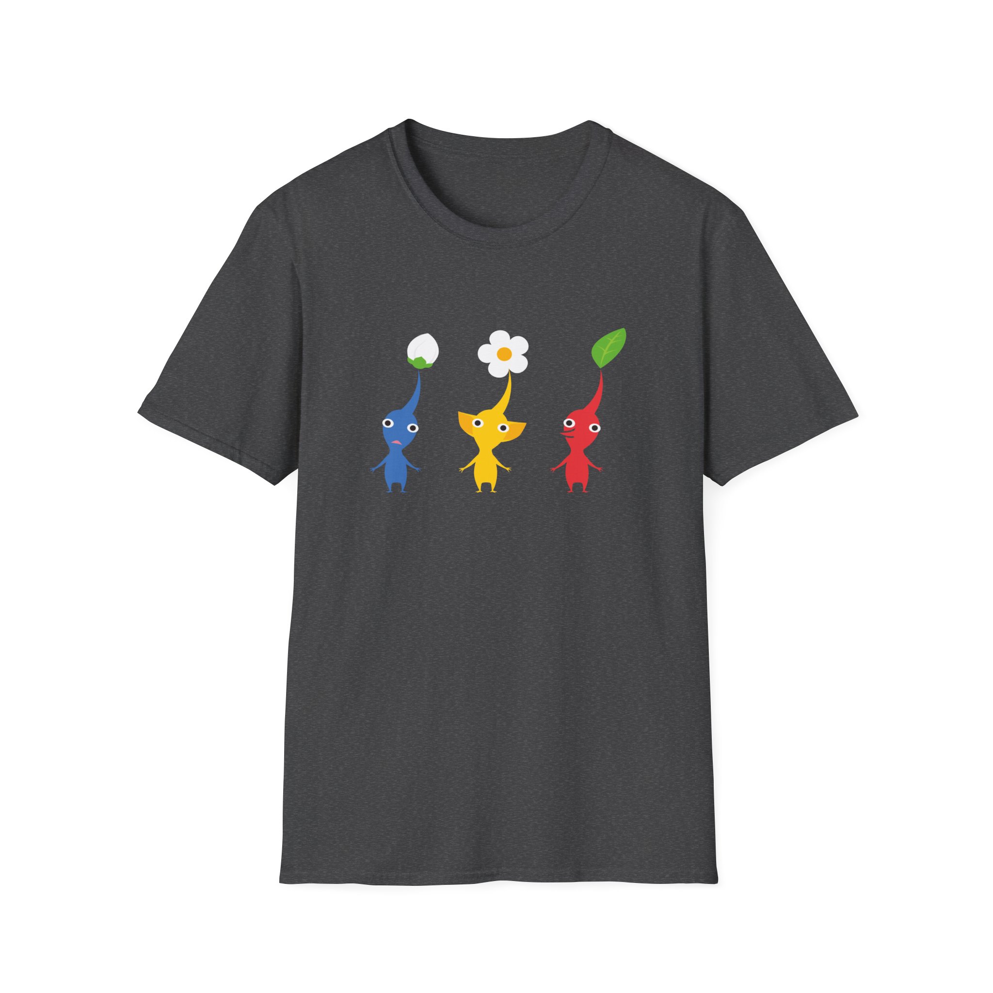 NTD Pikmin Encounter Unisex Softstyle T-Shirt - Image 17