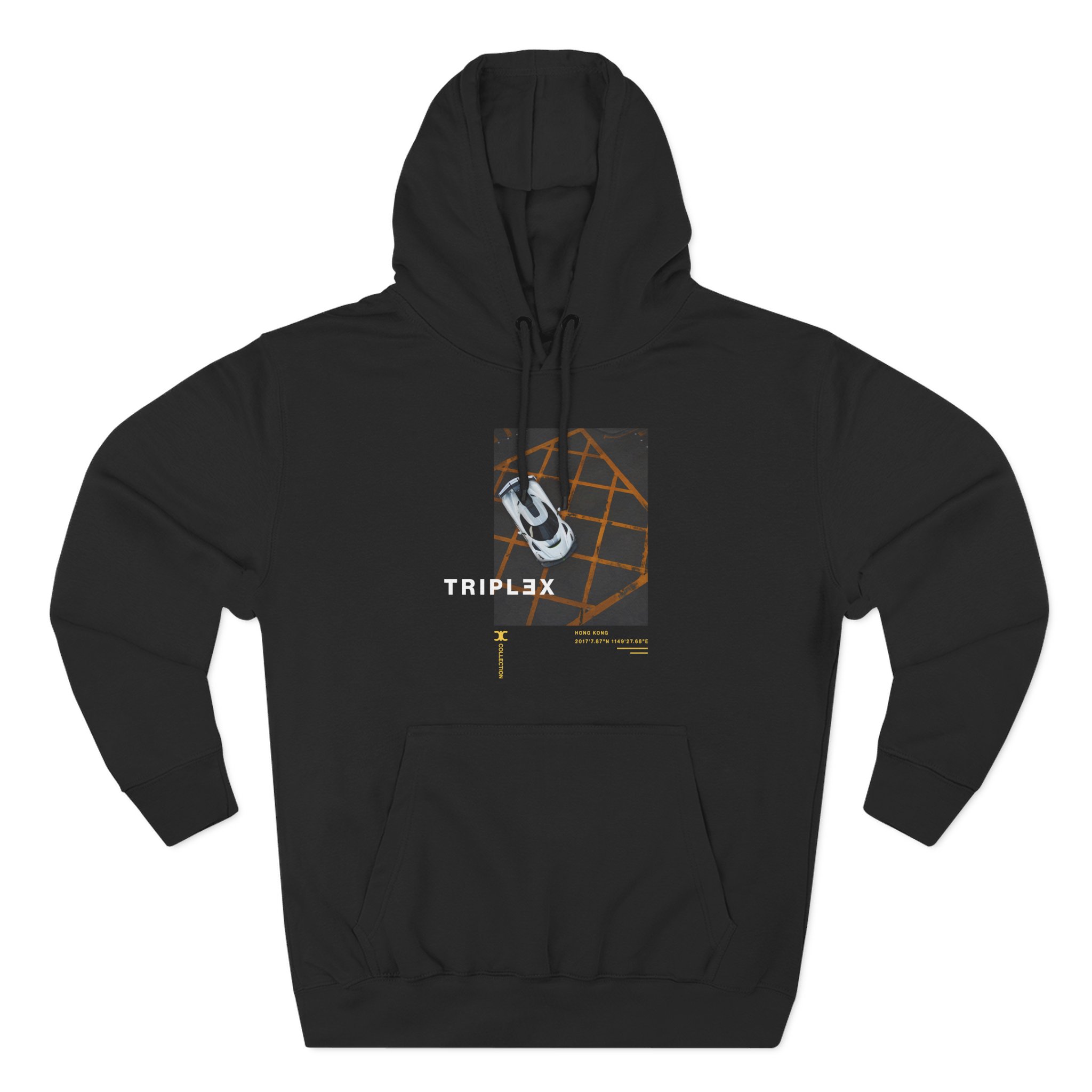 Koenigsegg Triplex Three-Panel Fleece Hoodie