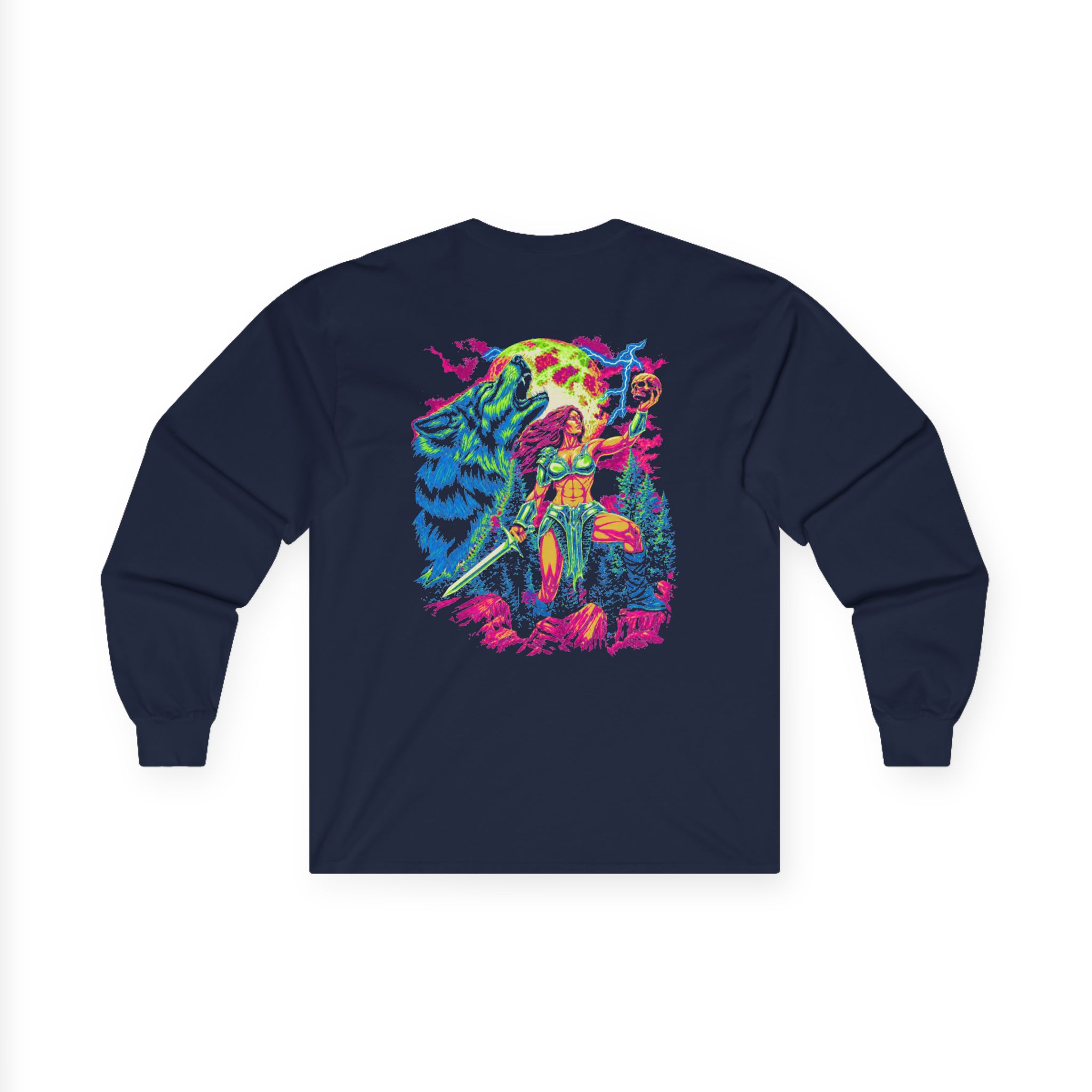 Angelmaker Wolf Spirit (Tour Edition) Unisex Ultra Cotton Long Sleeve Tee - Image 6