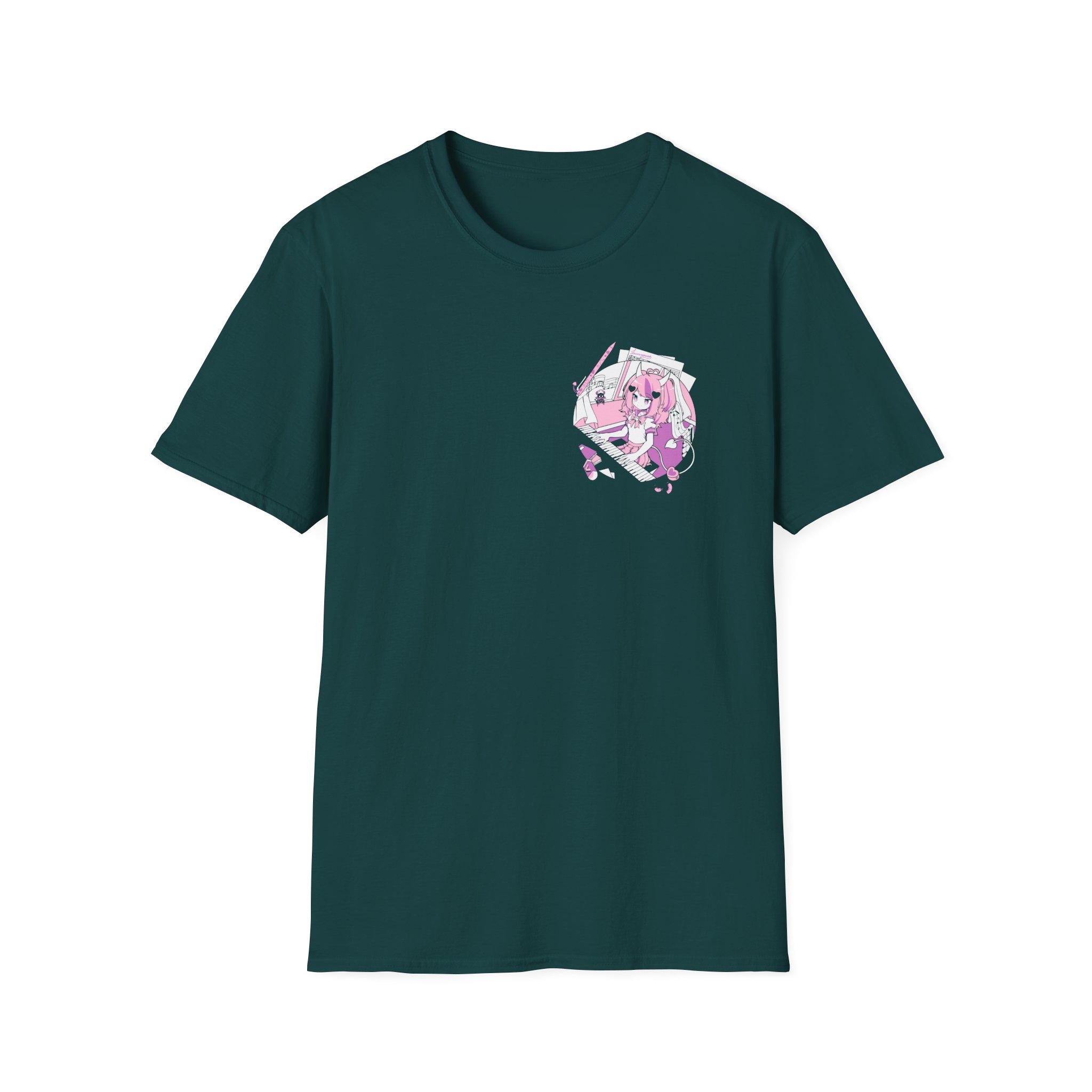 Ironmouse Anime Unisex Softstyle T-shirt - Image 9
