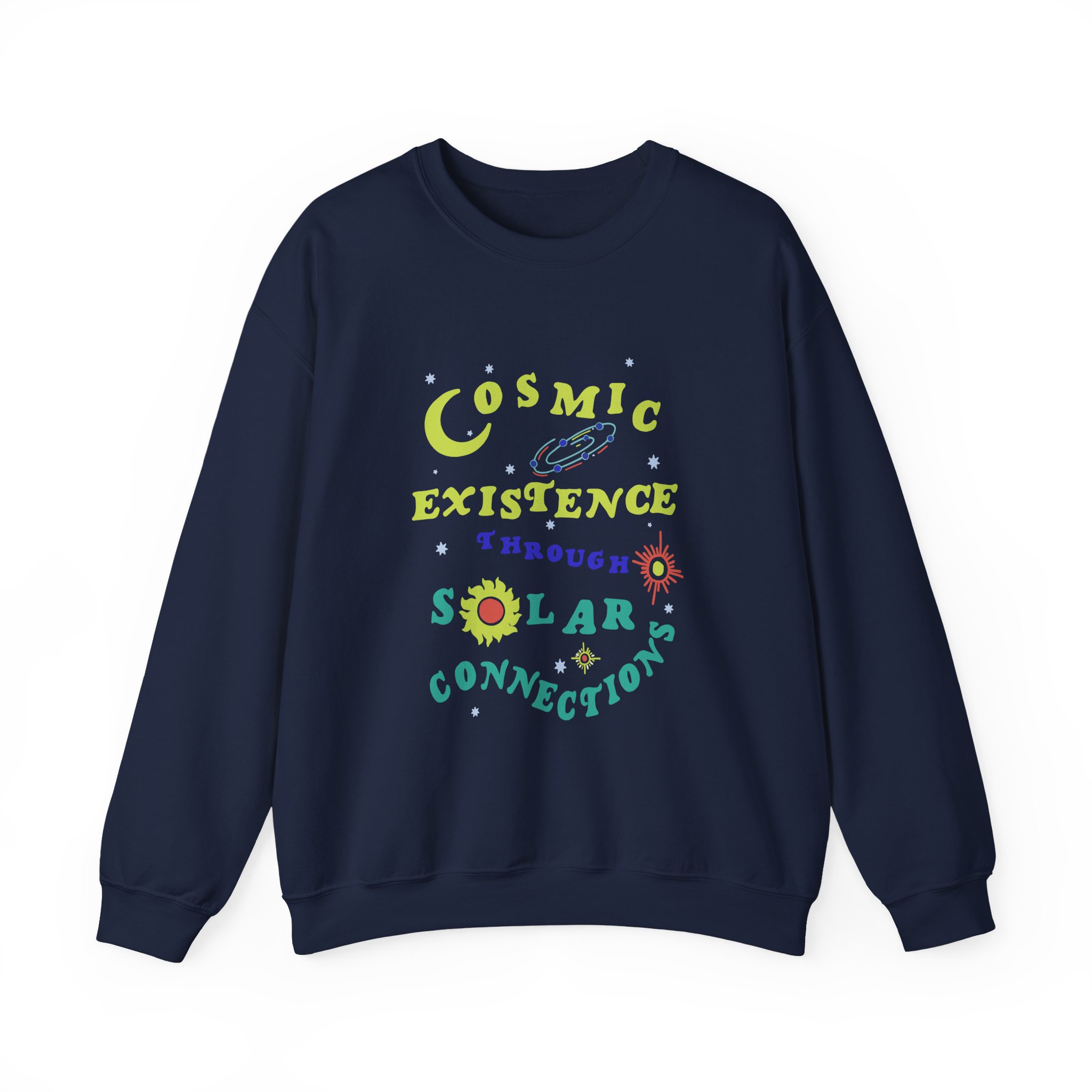 Calvin Harris Cosmic Existence Unisex Heavy Blend™ Crewneck Sweatshirt - Image 9
