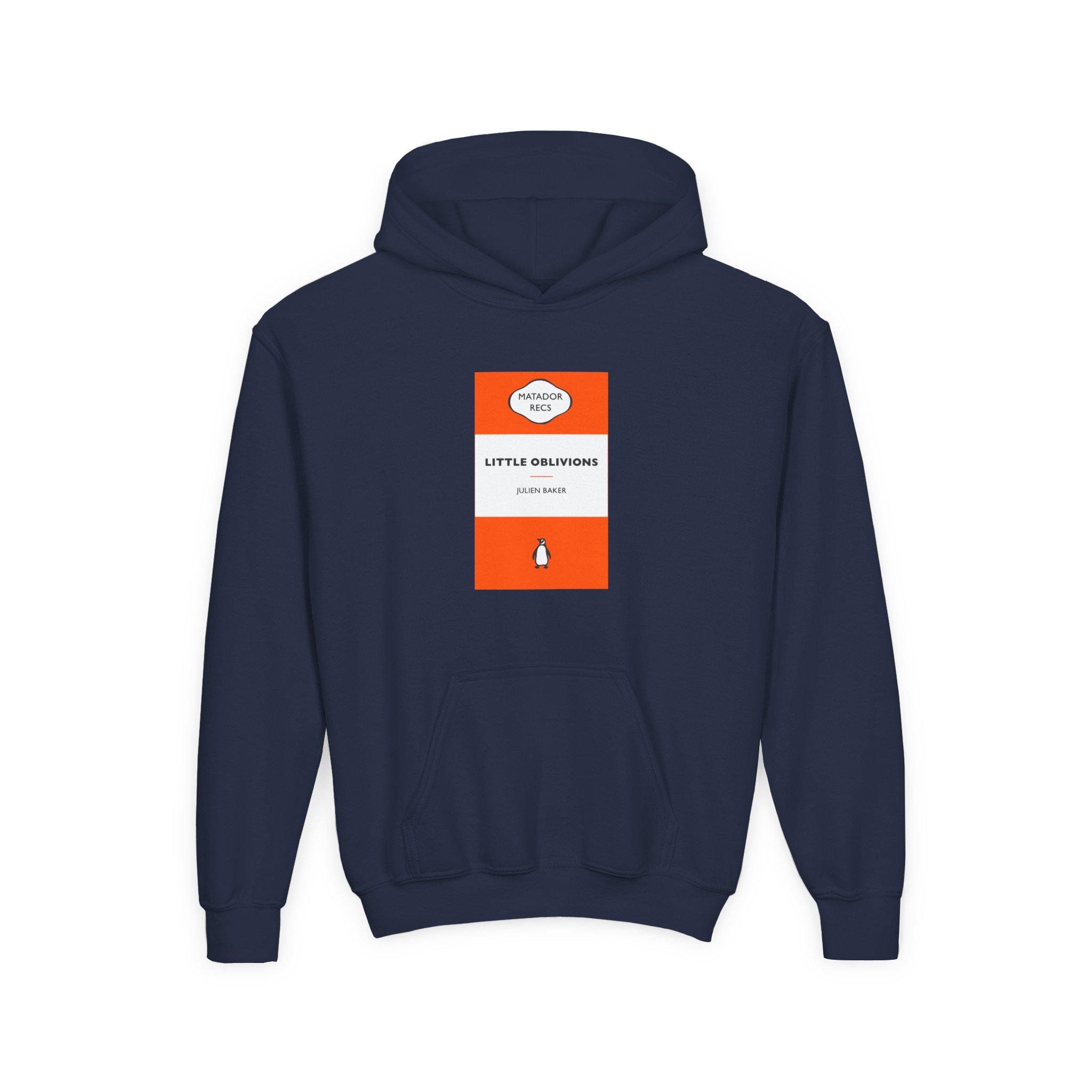 Julien Baker Book Cover Youth Heavy Blend Hooded Sweatshirt - Image 11