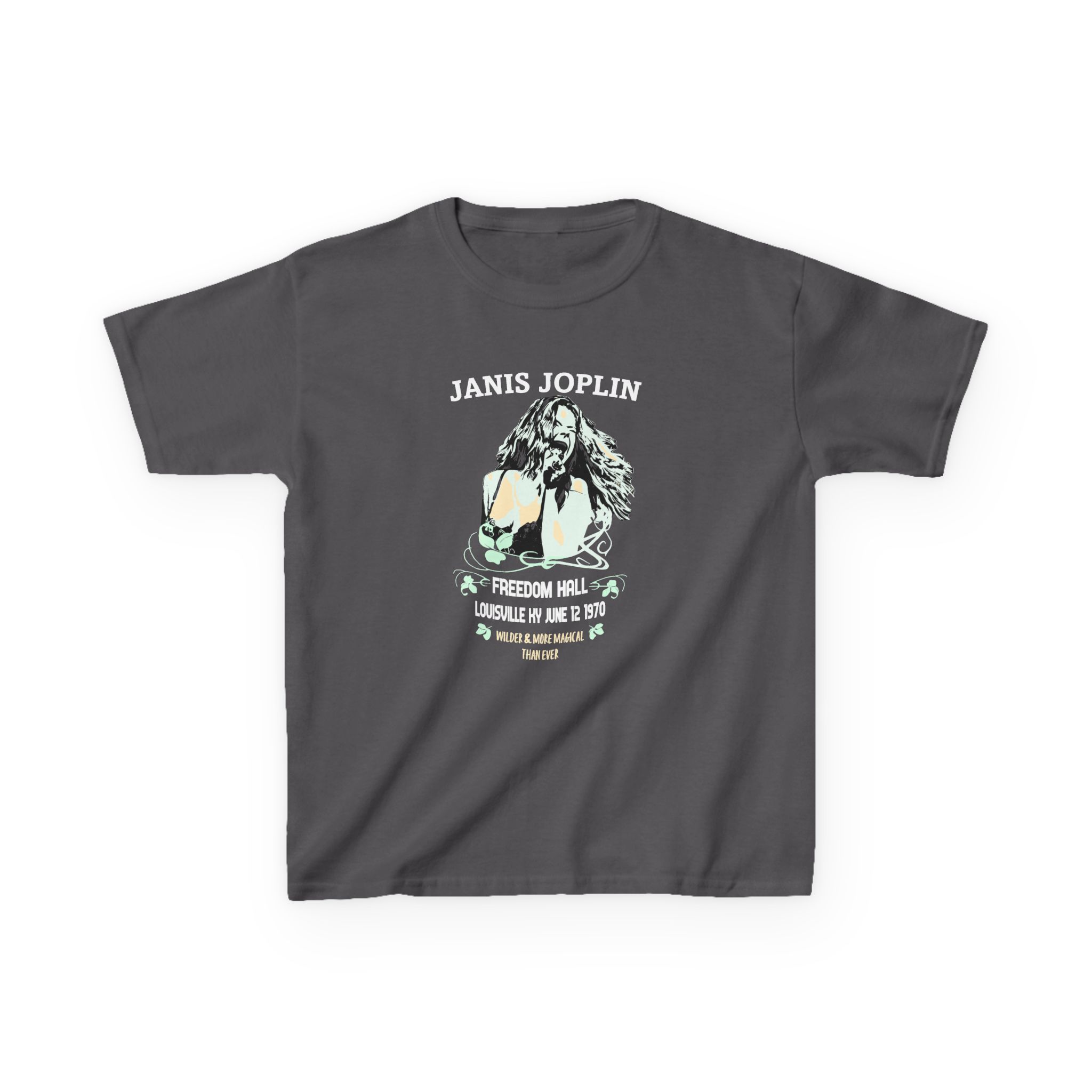 Janis Joplin Freedom Hall Kids Heavy Cotton™ Tee - Image 7