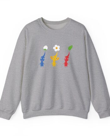 NTD Pikmin Encounter Unisex Heavy Blend™ Crewneck Sweatshirt