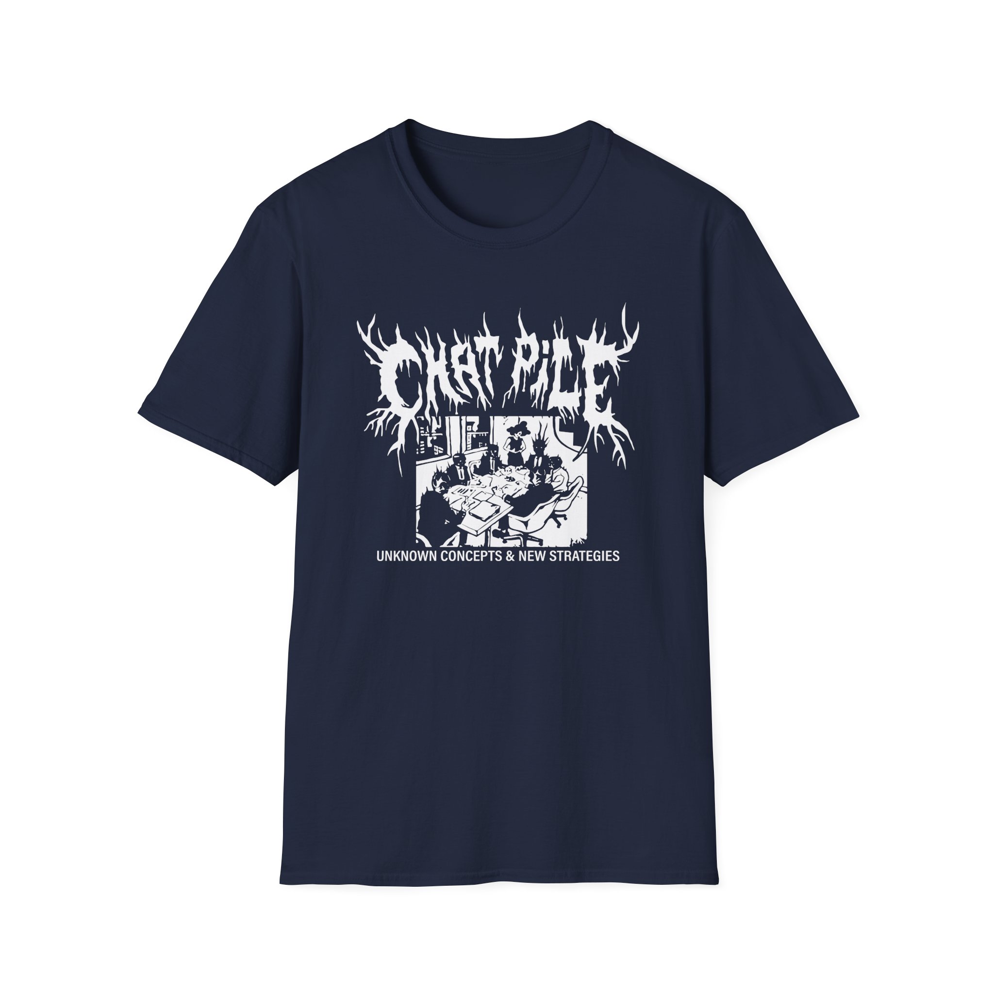 Chat Pile Show Poster Los Angeles Unisex Softstyle T-shirt - Image 13