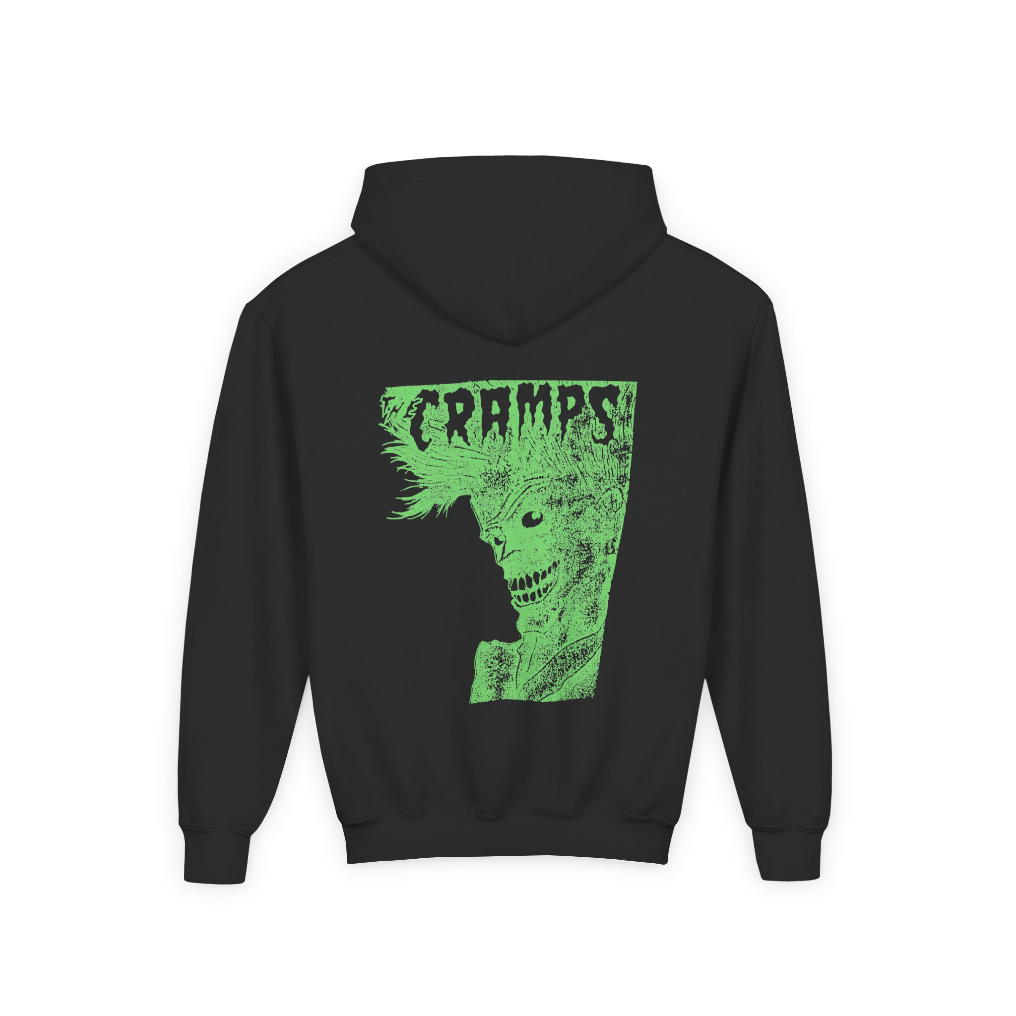 The Cramps Stay Sick Youth Heavy Blend Hooded Sweatshirt - Image 2