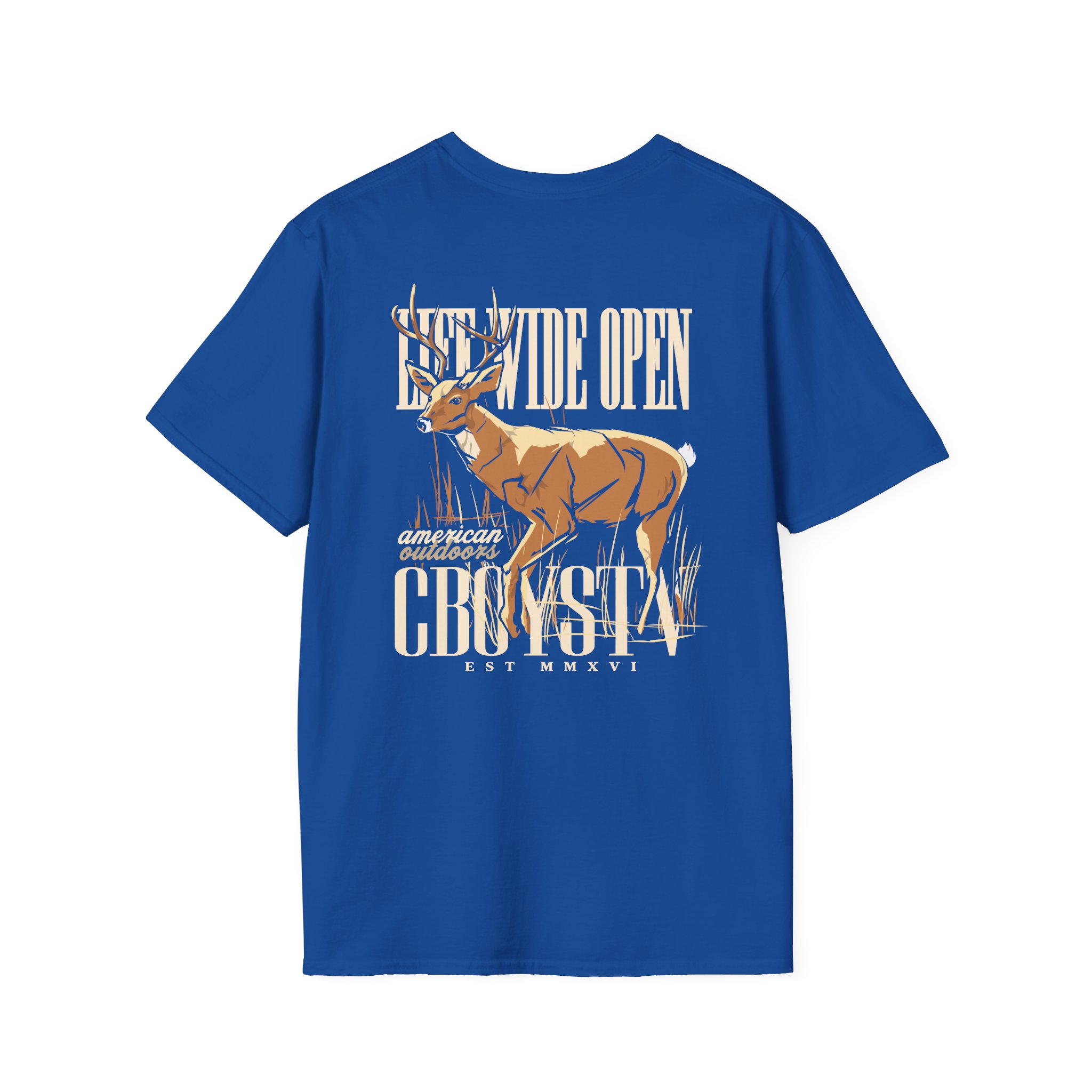 Cboystv Whitetail Unisex Softstyle T-Shirt - Image 14