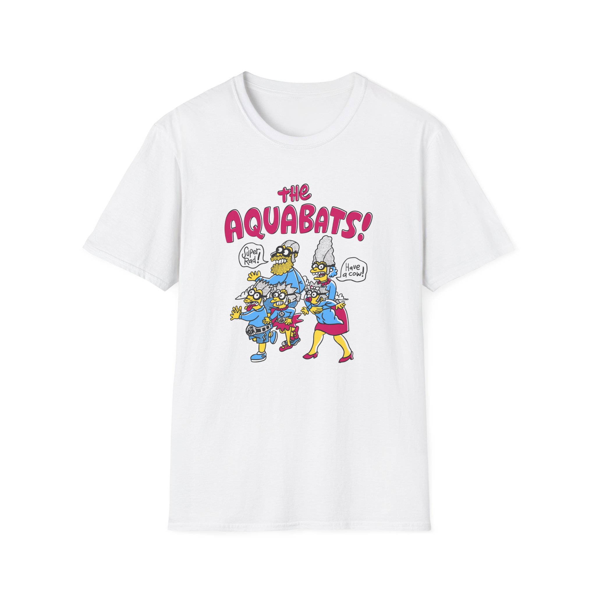 The Aquabats! Happy Family Unisex Softstyle T-Shirt
