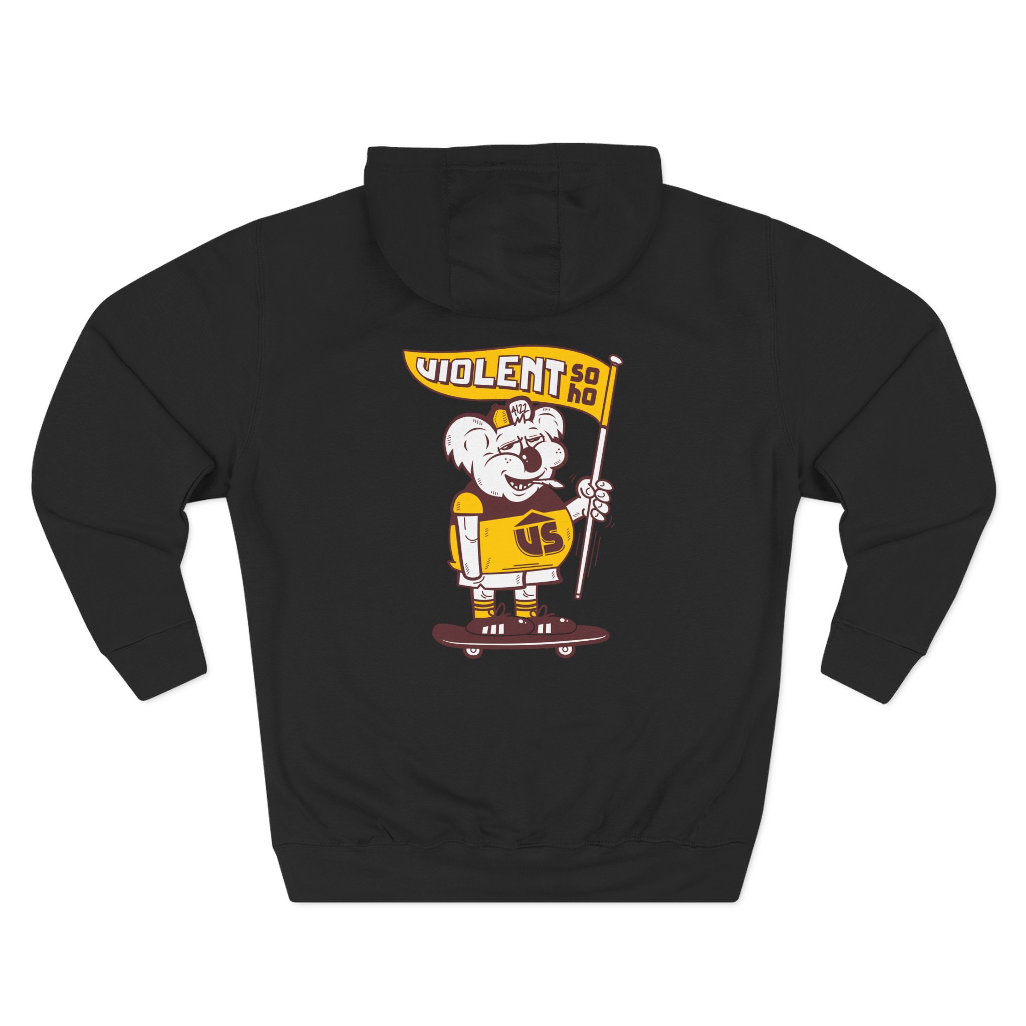 Violent Soho Brisbane Bears Three-Panel Fleece Hoodie - Image 6