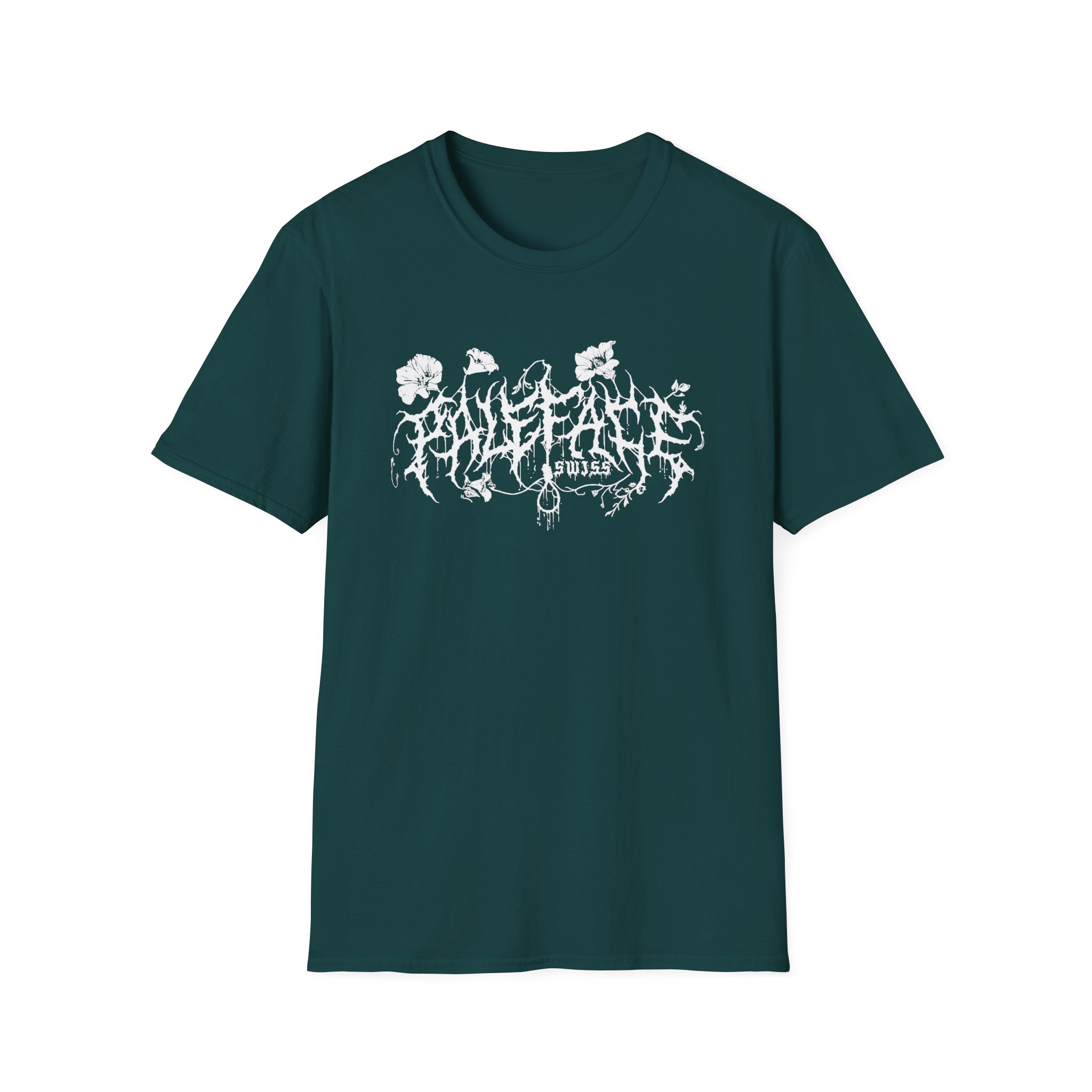 Paleface Swiss Lay With Me Flower Unisex Softstyle T-Shirt - Image 7