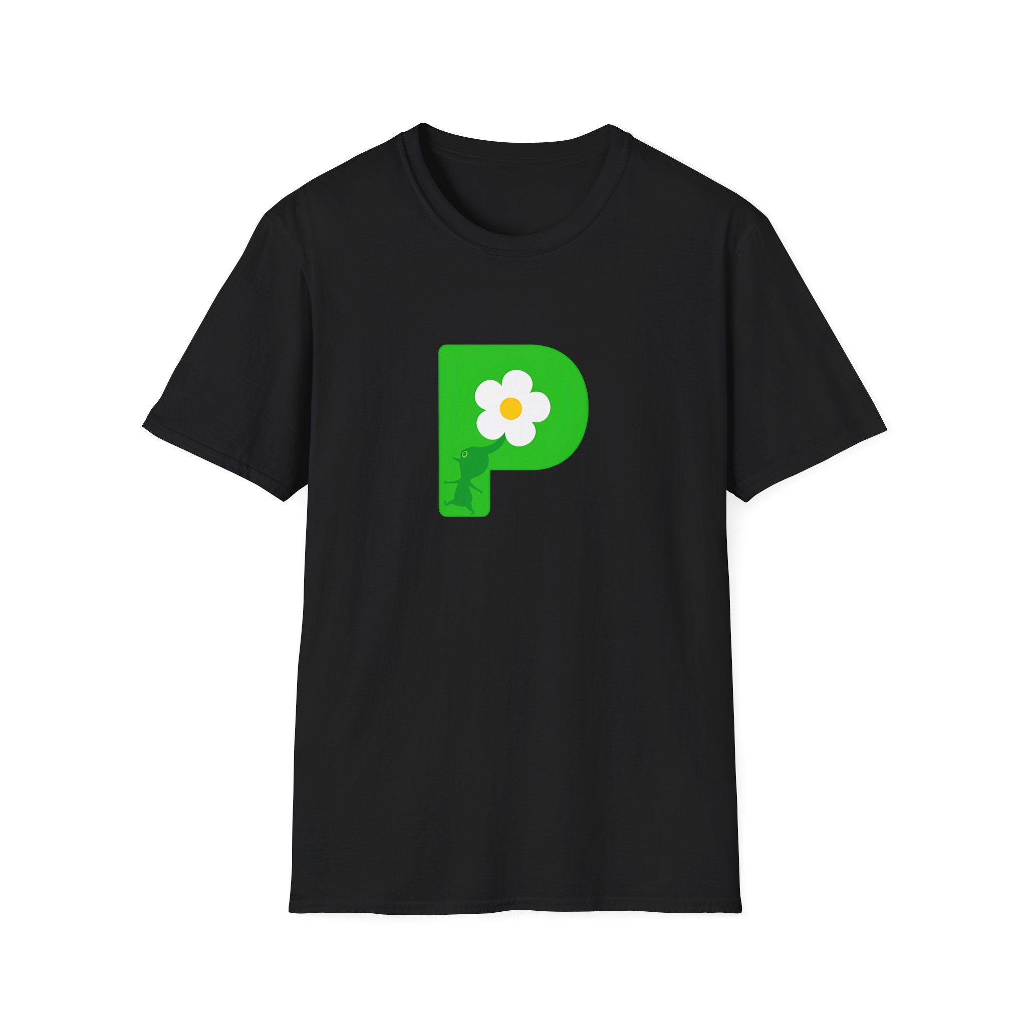 NTD Pikmin Logo Unisex Softstyle T-Shirt - Image 3