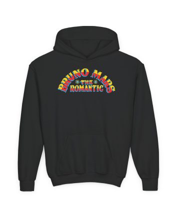 Bruno Mars the Romantic Halo Youth Heavy Blend Hooded Sweatshirt