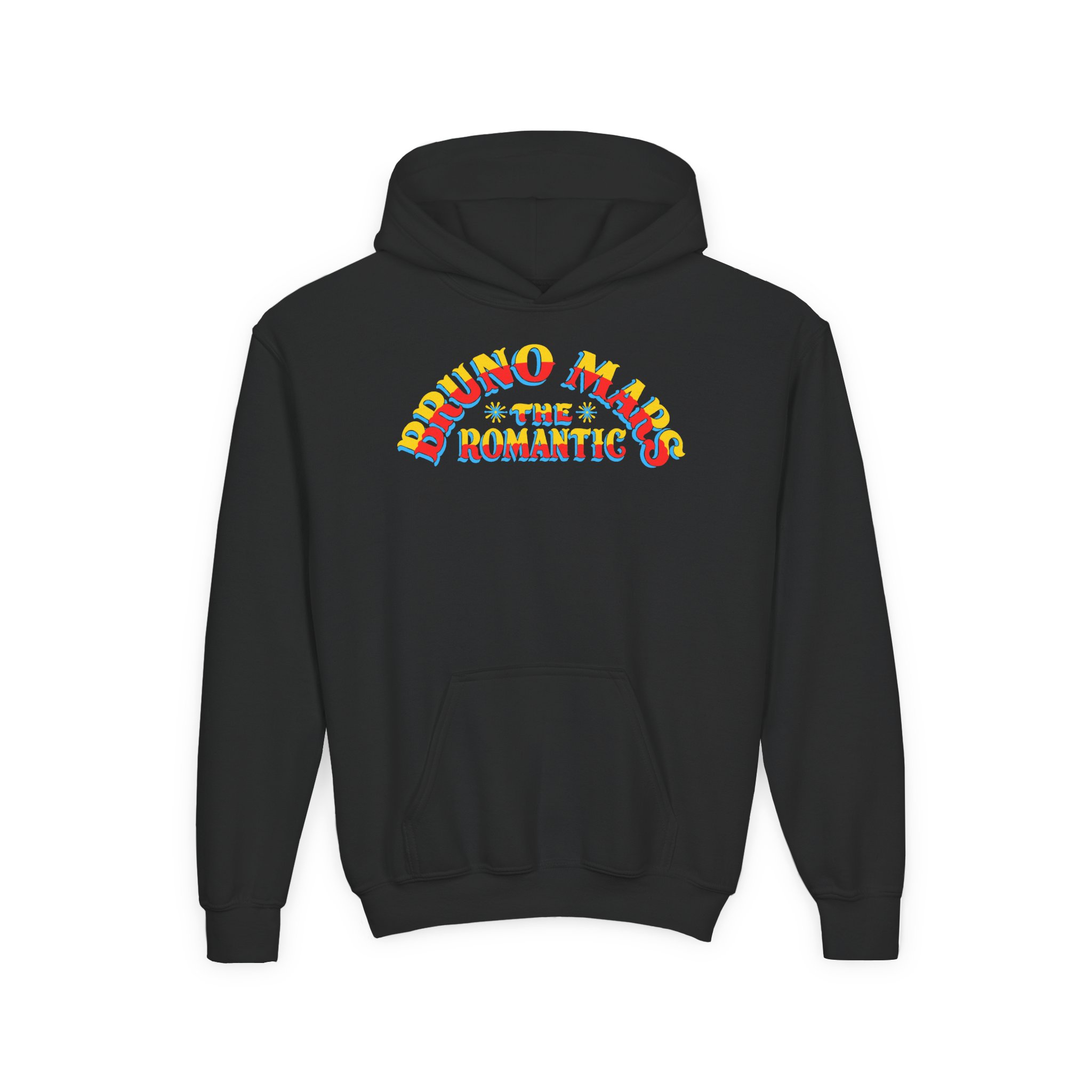 Bruno Mars the Romantic Halo Youth Heavy Blend Hooded Sweatshirt