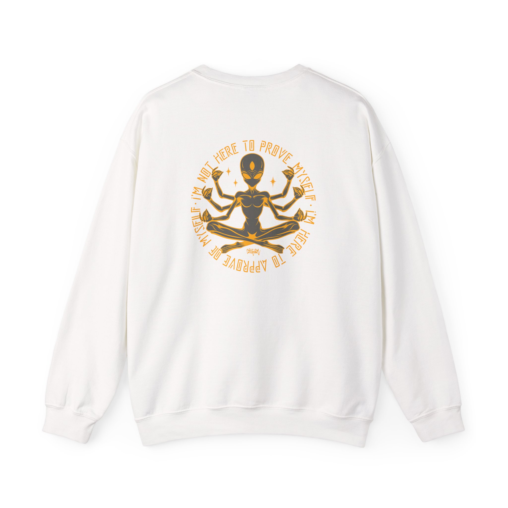 Lsdream Cosmic Upgrade Unisex Heavy Blend™ Crewneck Sweatshirt - Image 2