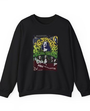 Janis Joplin Free to Everyone Unisex Heavy Blend™ Crewneck Sweatshirt