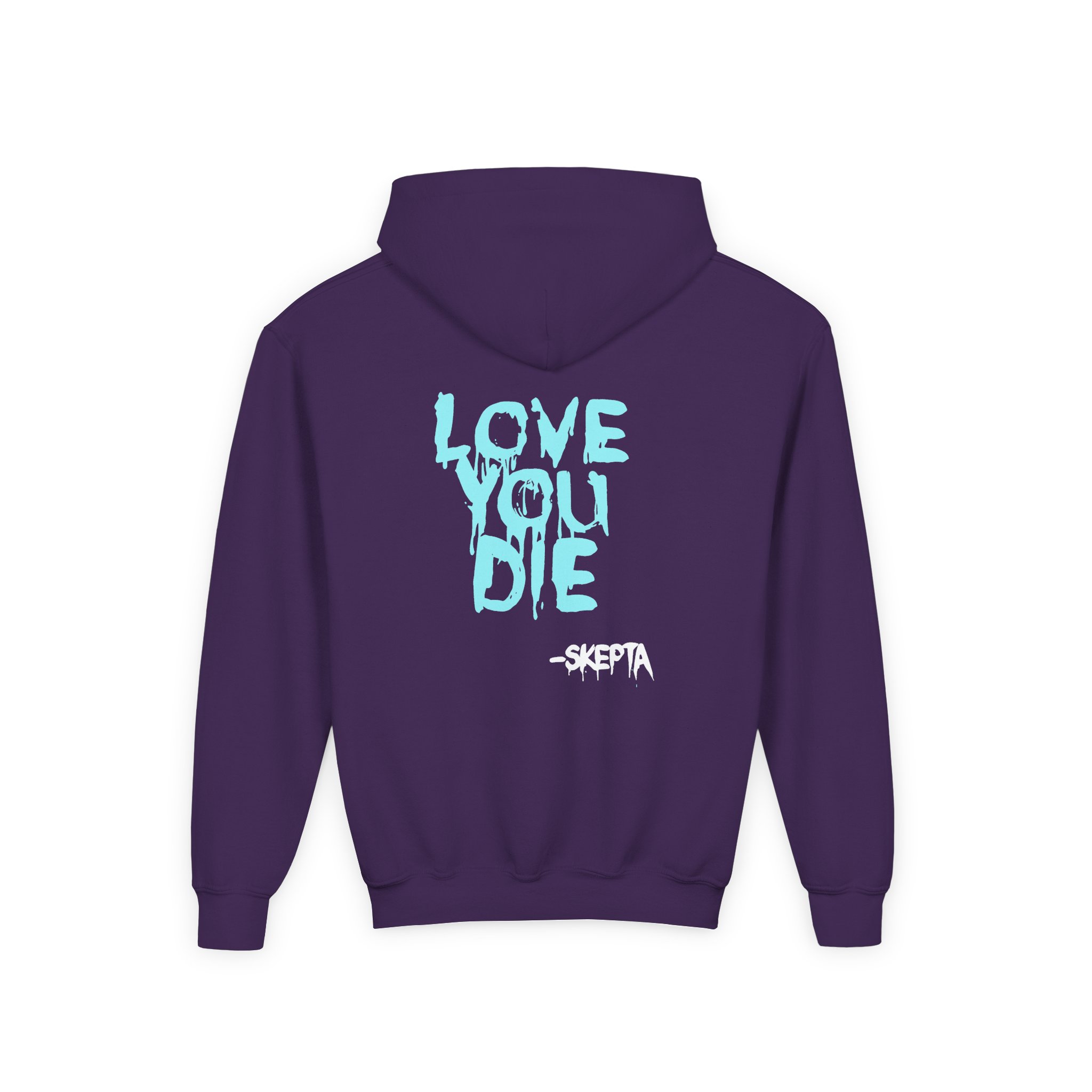 Sk Joseph Olaitan Adenuga Jr Youth Heavy Blend Hooded Sweatshirt - Image 10
