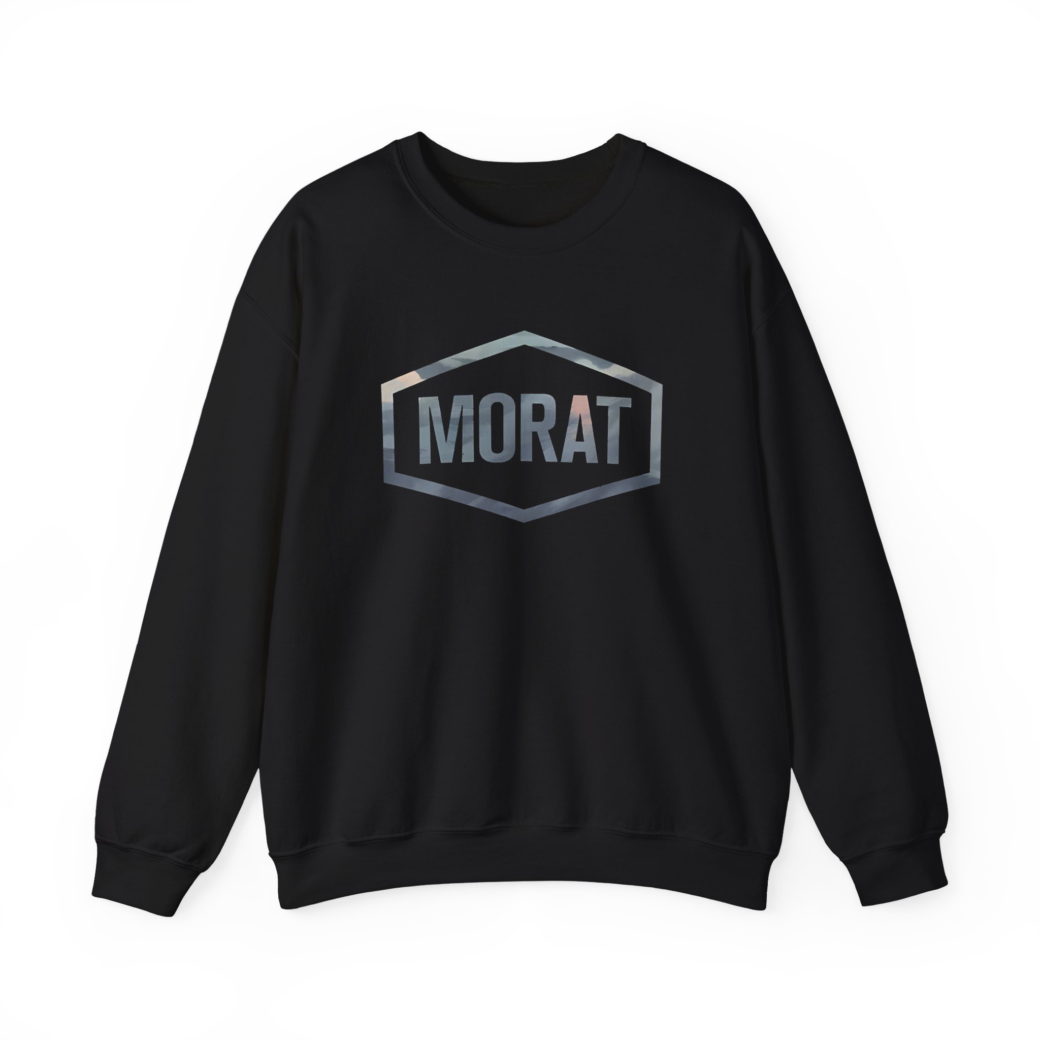 Morat A dark, shadowy vigilante Unisex Heavy Blend™ Crewneck Sweatshirt
