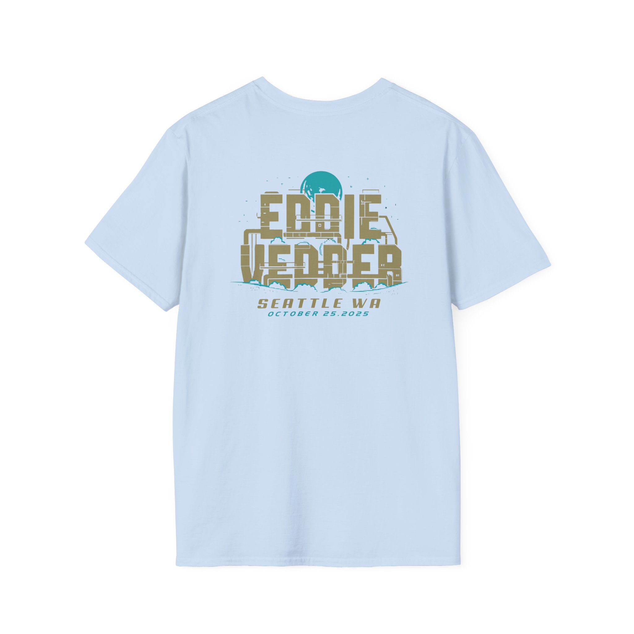 Eddie Vedder Event Unisex Softstyle T-Shirt - Image 8