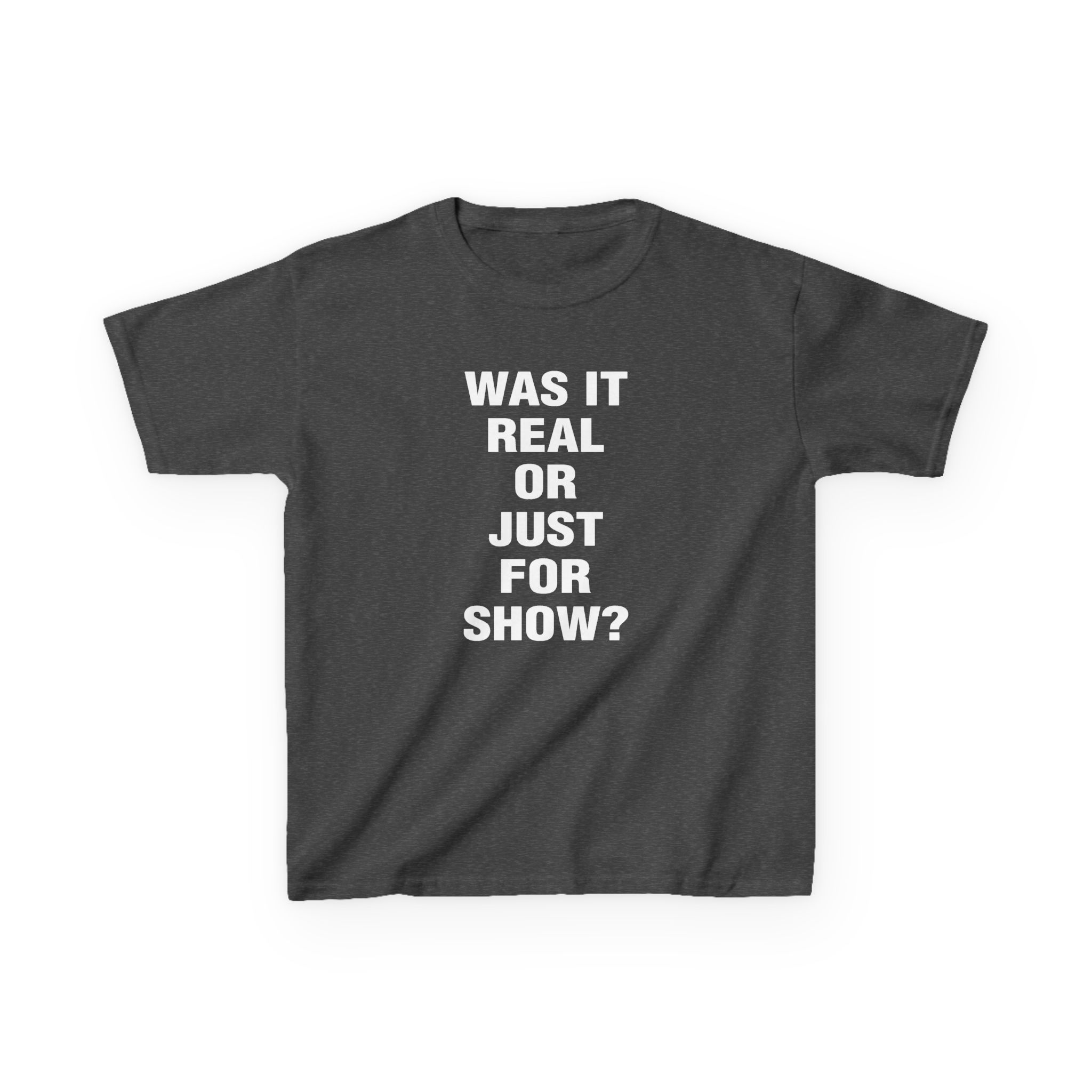 Charlie Puth Was It Real Kids Heavy Cotton™ Tee - Image 7