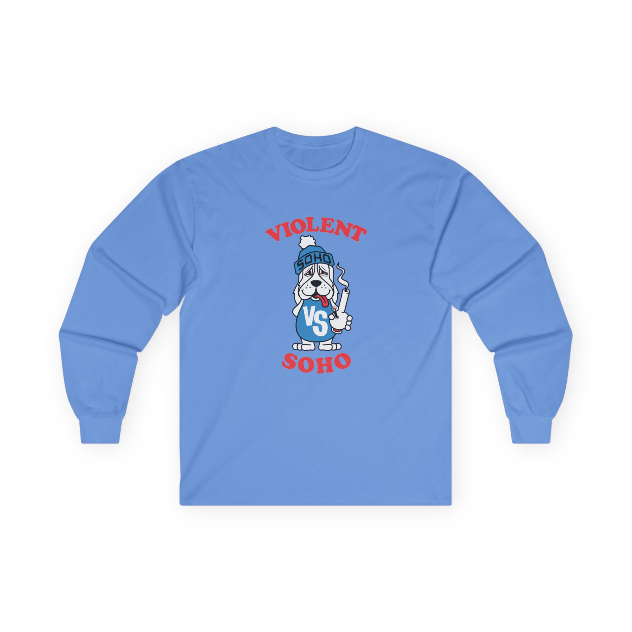 Violent Soho Slushed Puppy Unisex Ultra Cotton Long Sleeve Tee - Image 15