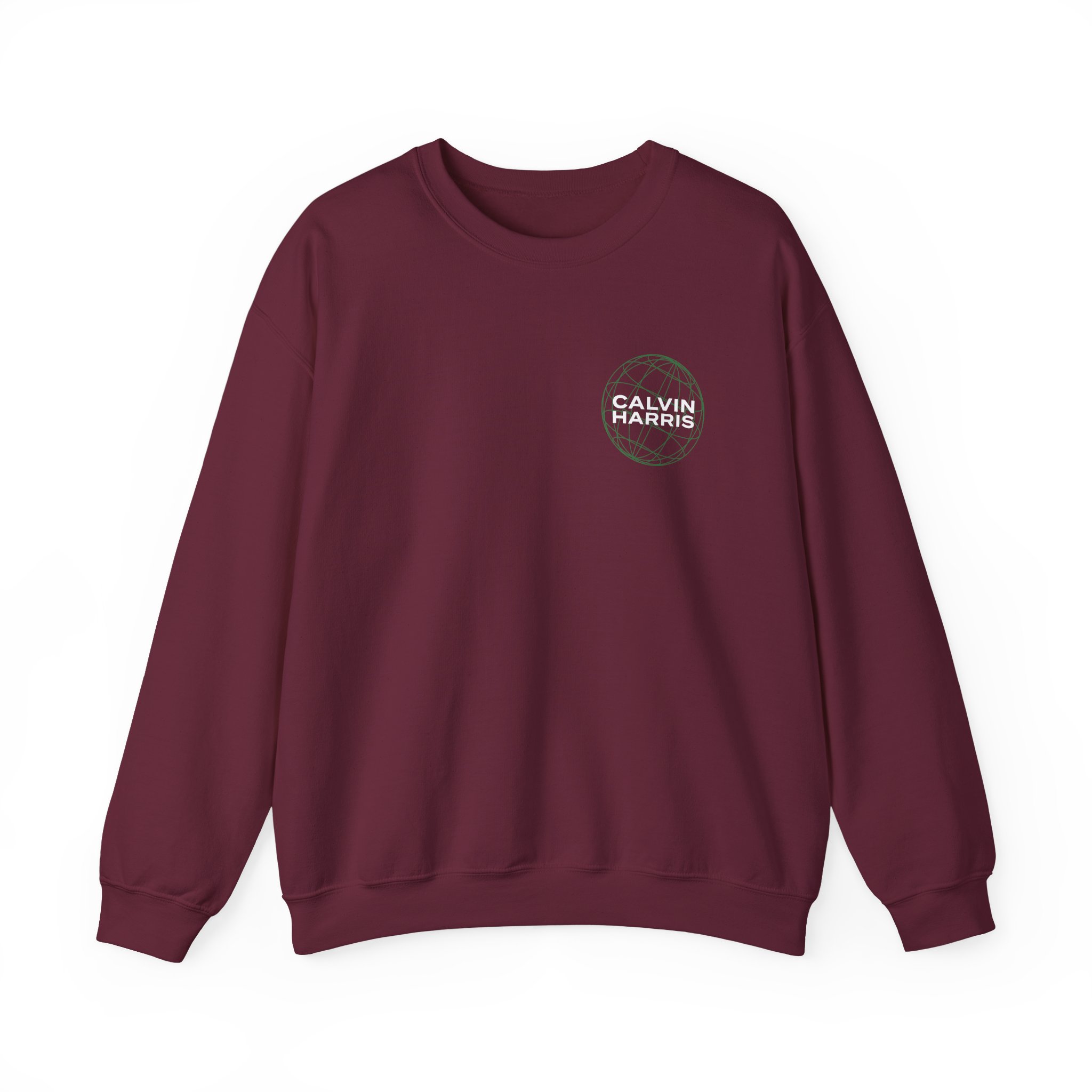 Calvin Harris Wireframe Marlay Park Unisex Heavy Blend™ Crewneck Sweatshirt - Image 3
