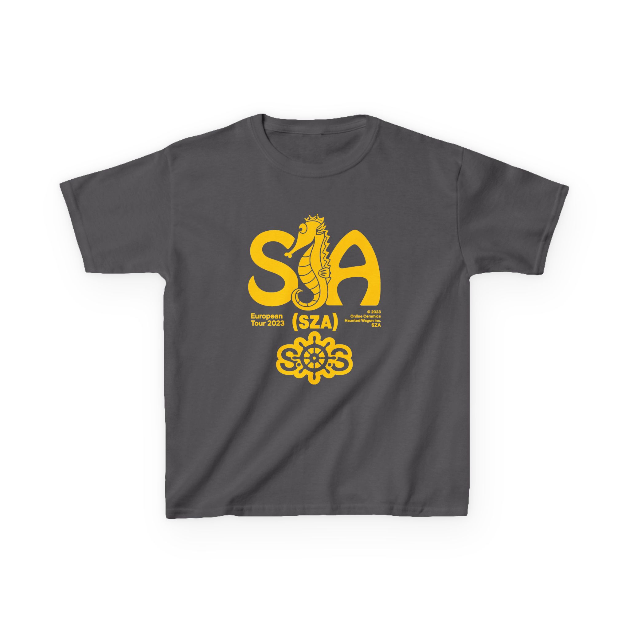 Sza Sos Seahouse Tour Kids Heavy Cotton™ Tee - Image 5