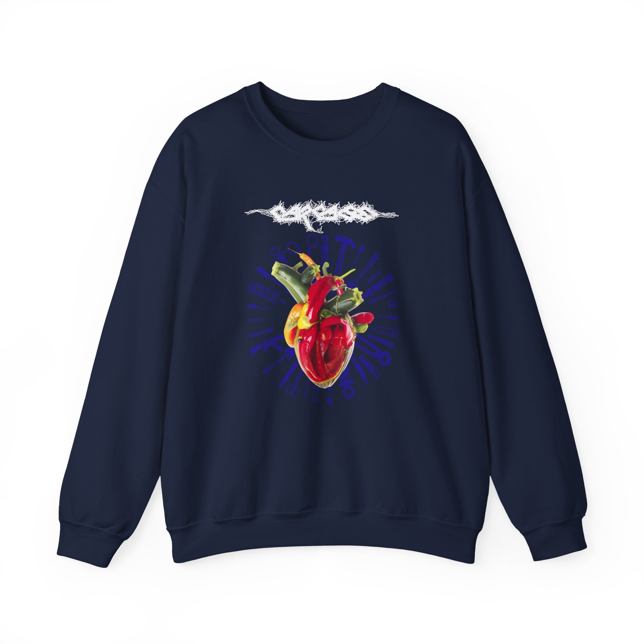 Carcass Torn Arteries Unisex Heavy Blend™ Crewneck Sweatshirt - Image 5