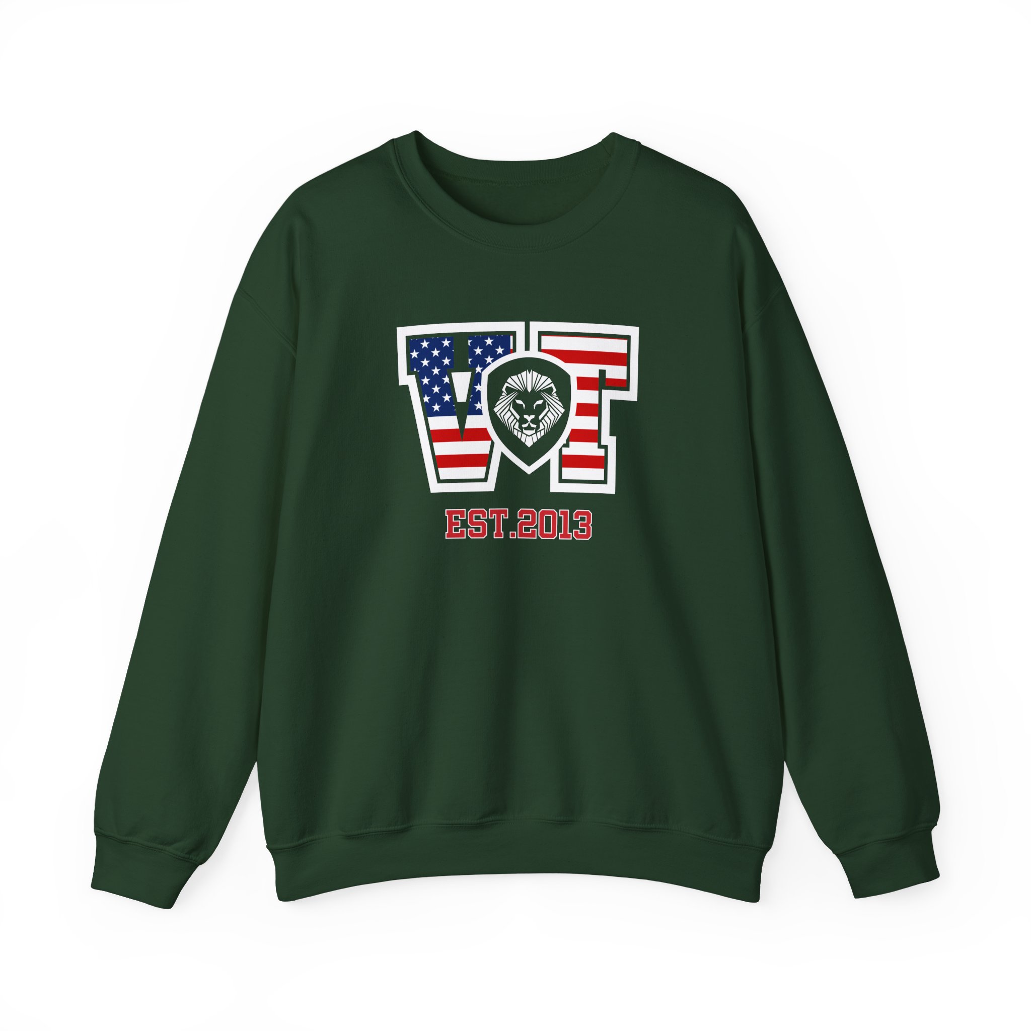 Valuetainment Collegiate Vt Unisex Heavy Blend™ Crewneck Sweatshirt - Image 7