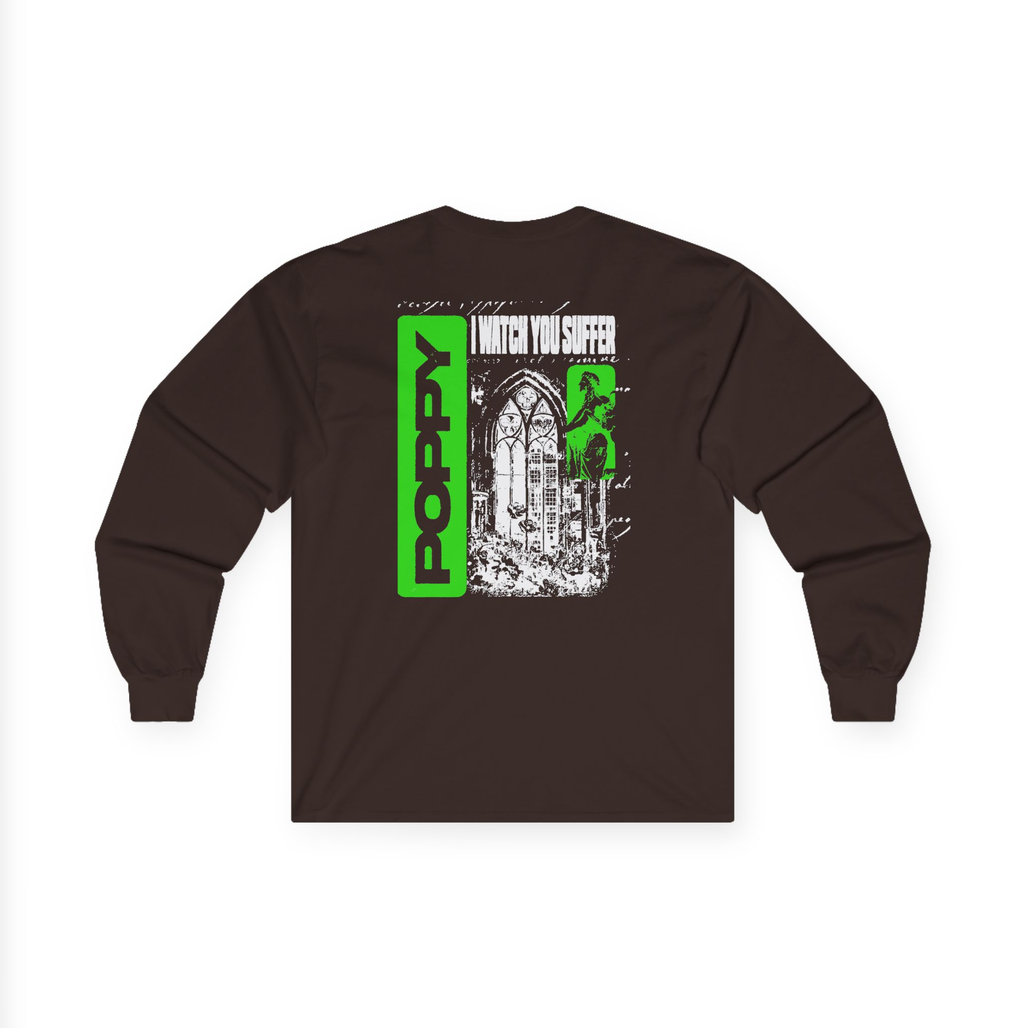 Poppy I Watch You Suffer Unisex Ultra Cotton Long Sleeve Tee - Image 4