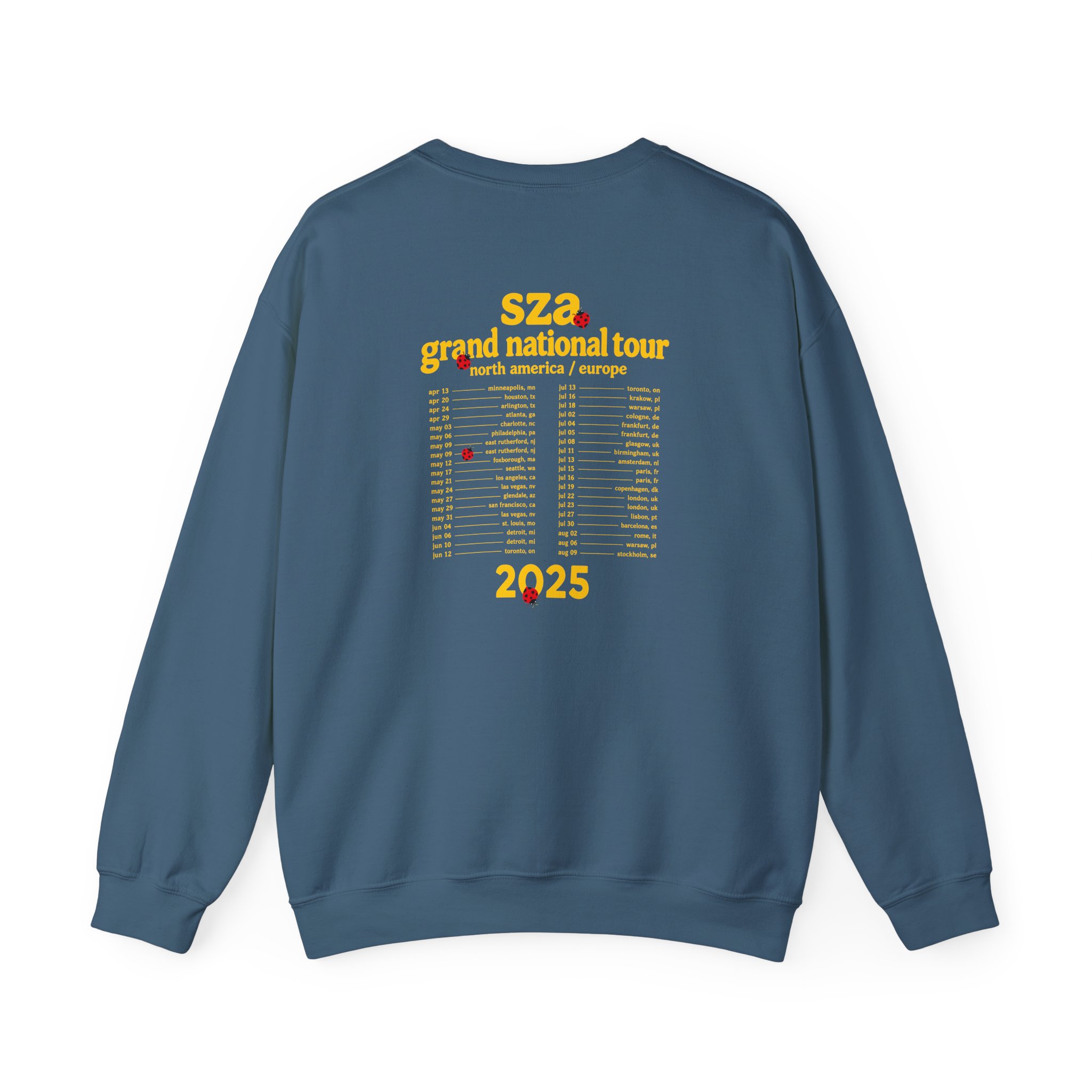 Sza Sos I Heart Sza Camo Unisex Heavy Blend™ Crewneck Sweatshirt - Image 6