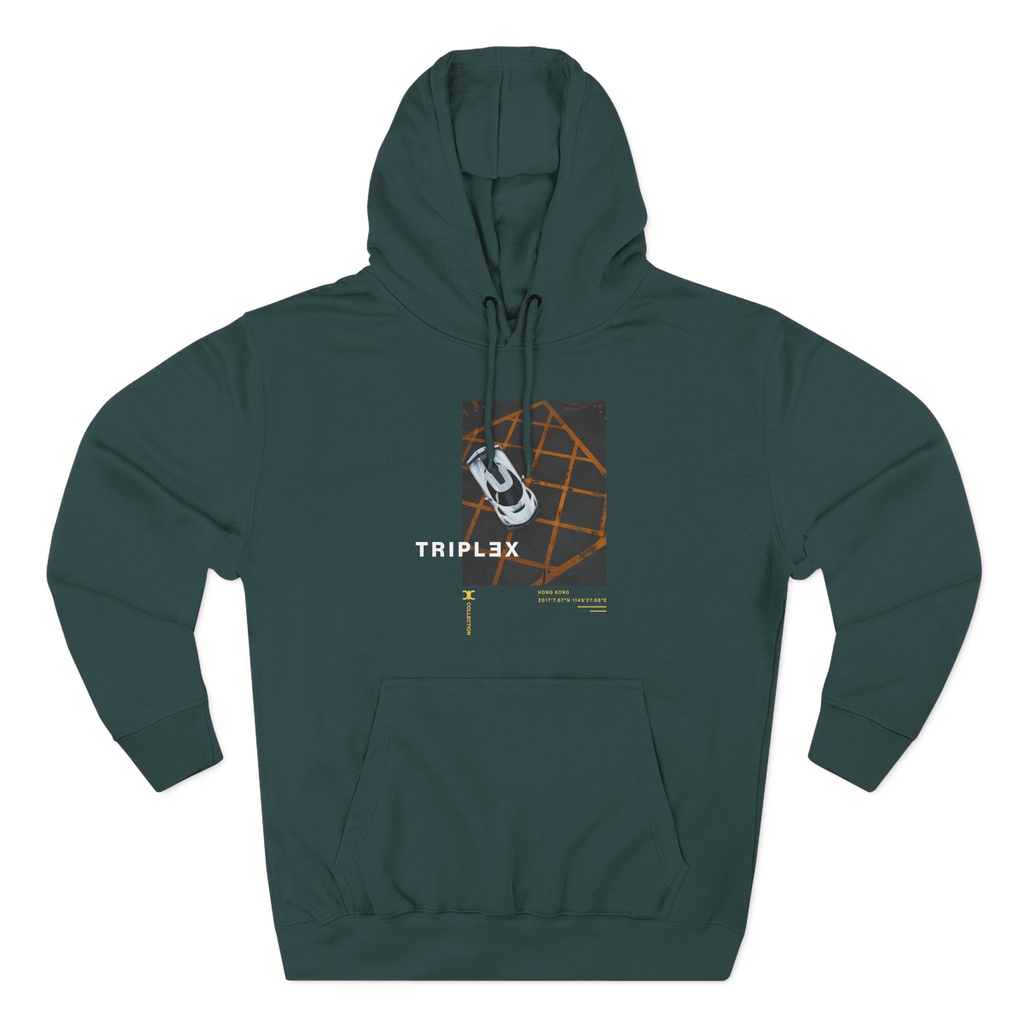 Koenigsegg Triplex Three-Panel Fleece Hoodie - Image 3