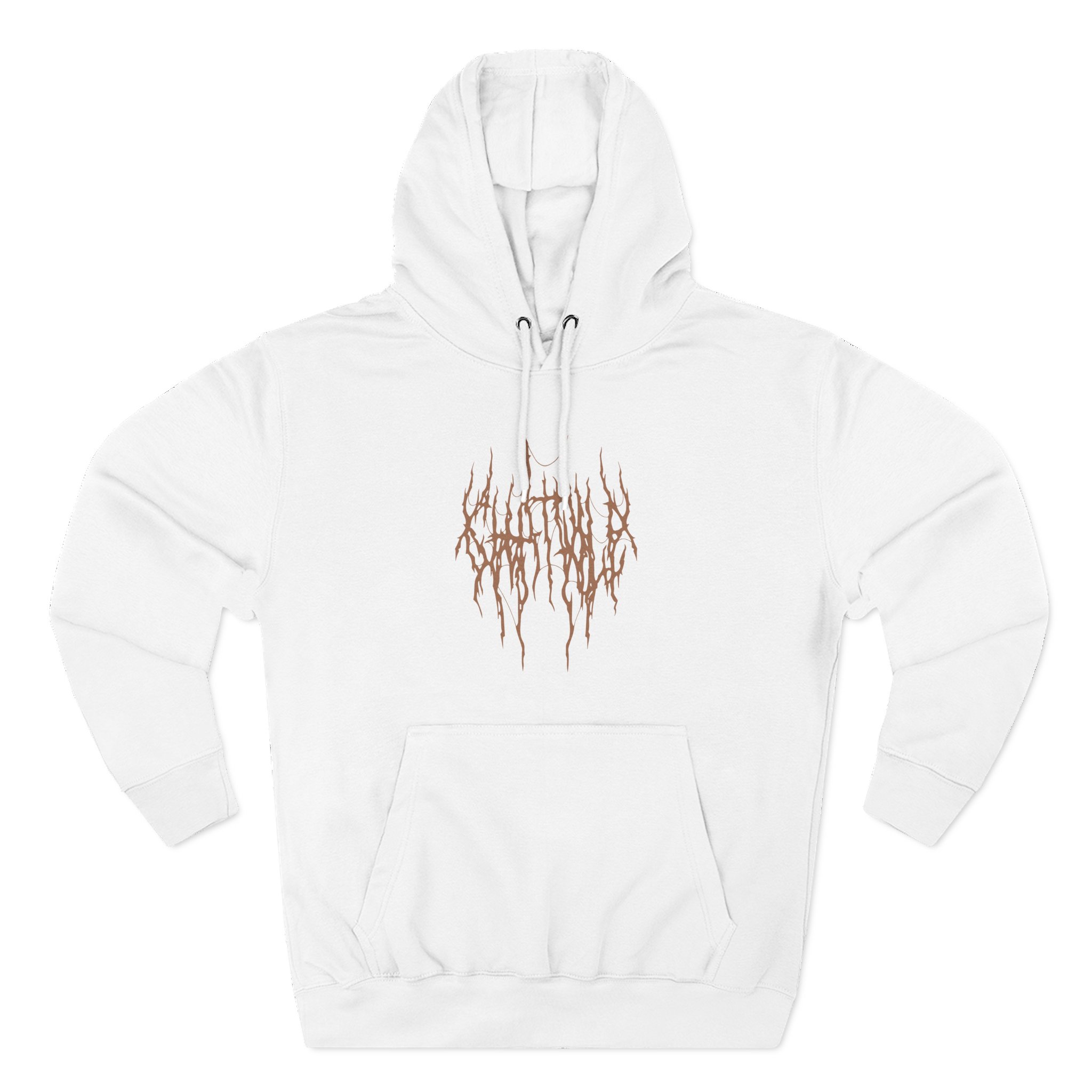 Chat Pile Logo Three-Panel Fleece Hoodie