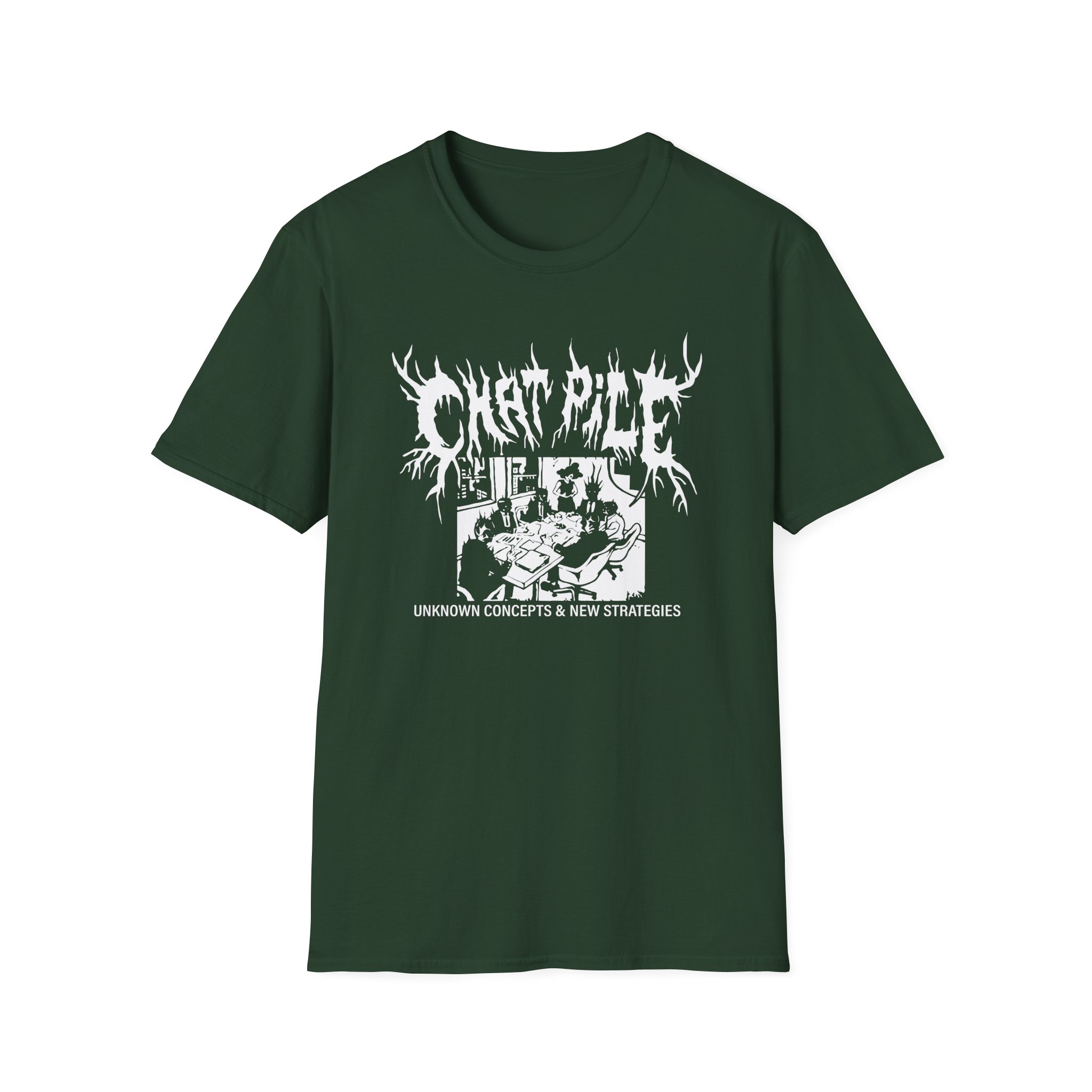 Chat Pile Show Poster Los Angeles Unisex Softstyle T-shirt - Image 7