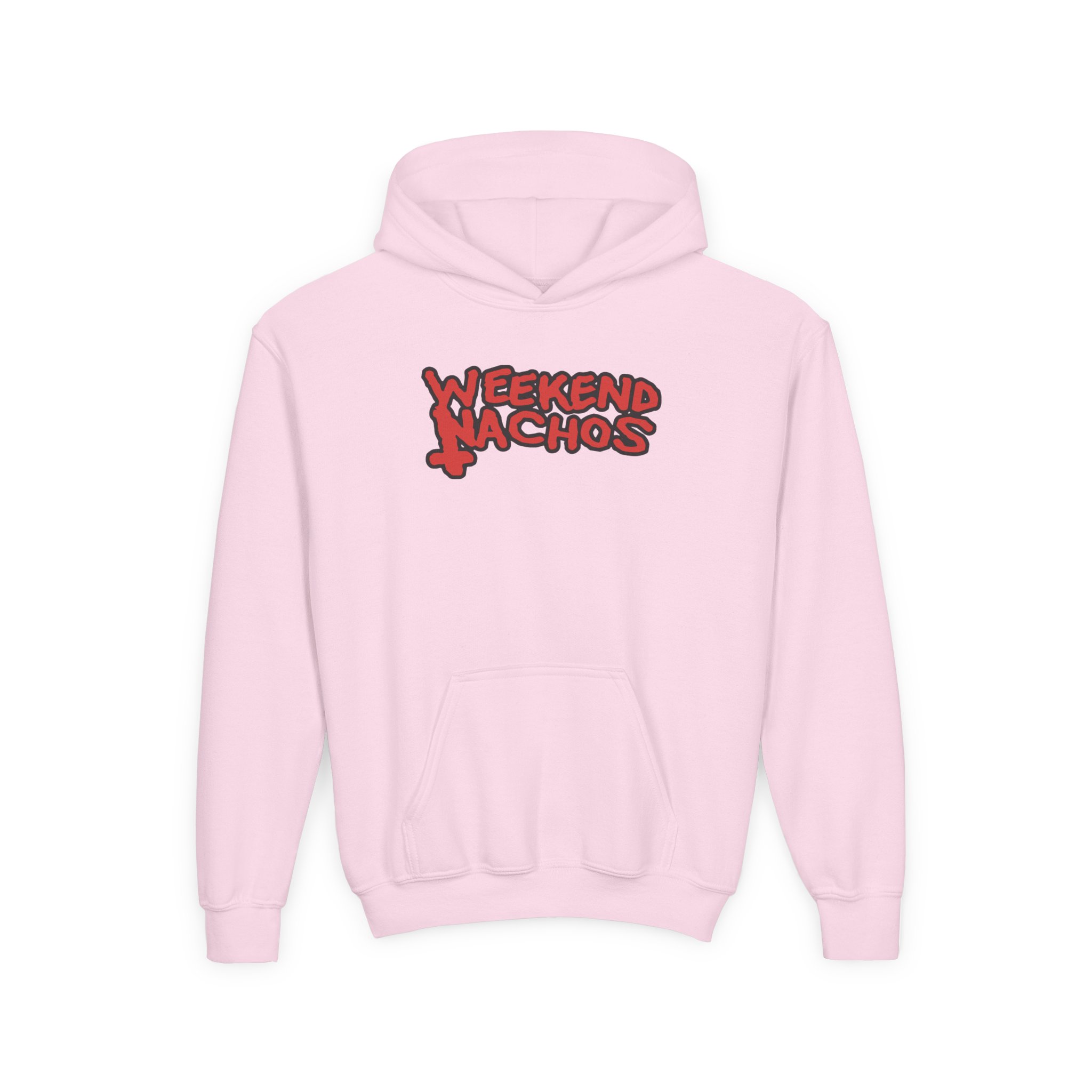 Youth Weekend Nachos Christian Heavy Blend Hooded Sweatshirt - Image 9