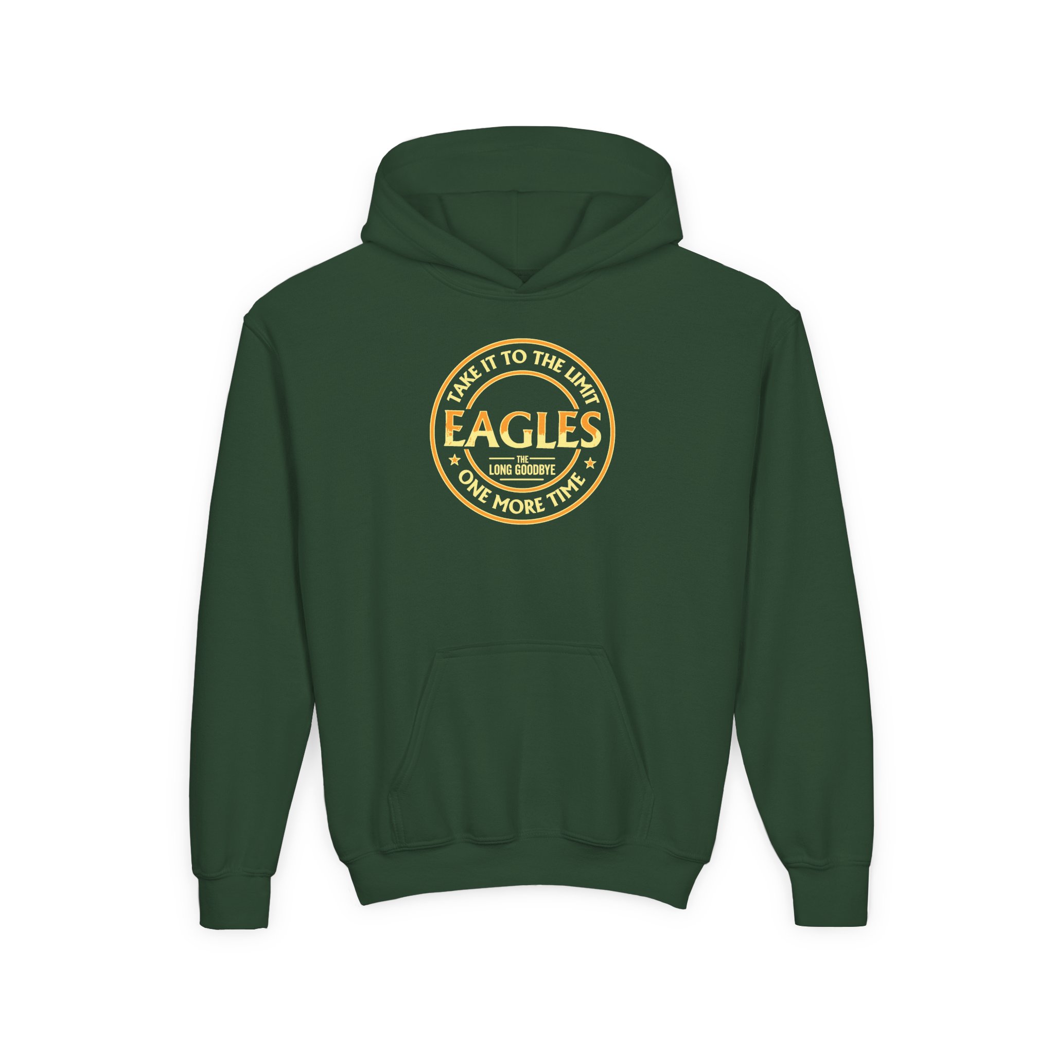 Youth The Eagles Take It to the Limit Heavy Blend Hooded Sweatshirt - Image 3