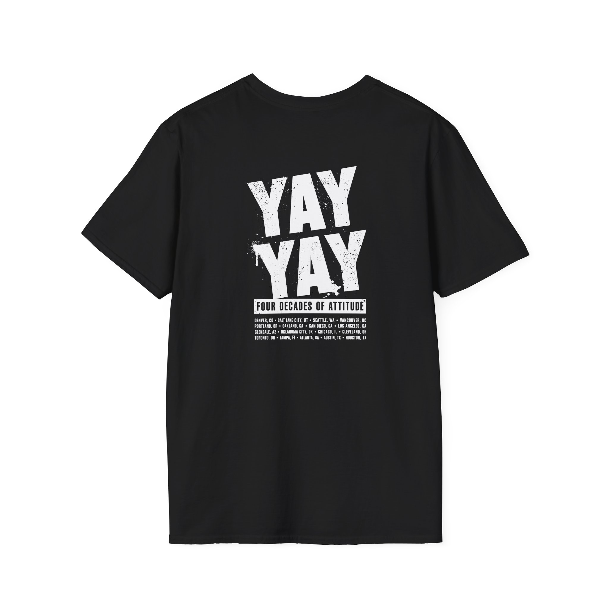 Ice Cube Yay Yay Tour Unisex Softstyle T-Shirt - Image 2